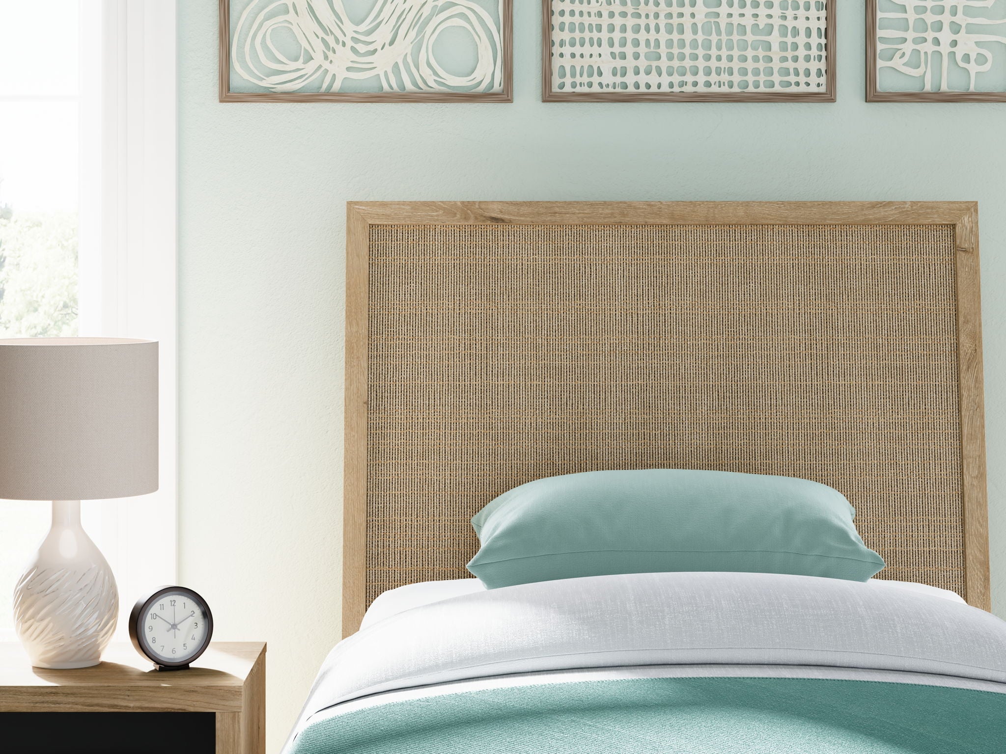 Cielden - Two-Tone - Panel Headboard - Urban Living Furniture (Los Angeles, CA)