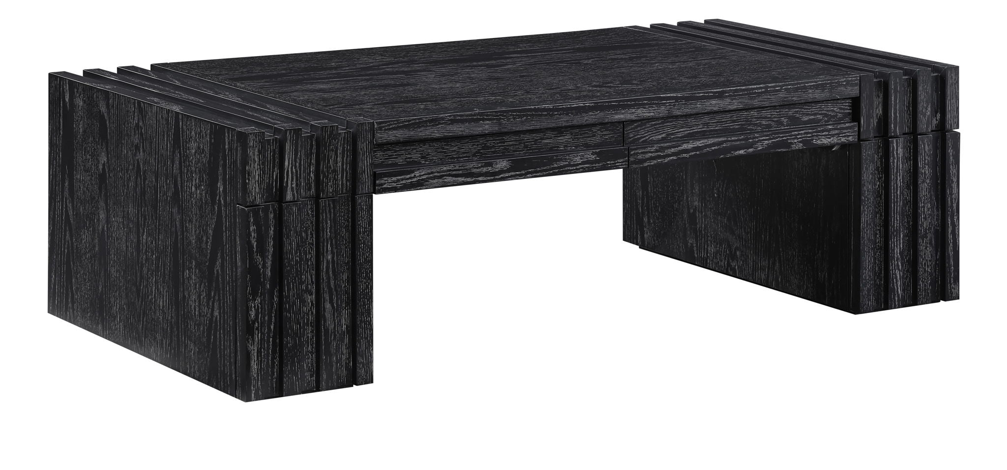 Stanton - Oak Veneer And Solid Wood Table - Urban Living Furniture (Los Angeles, CA)