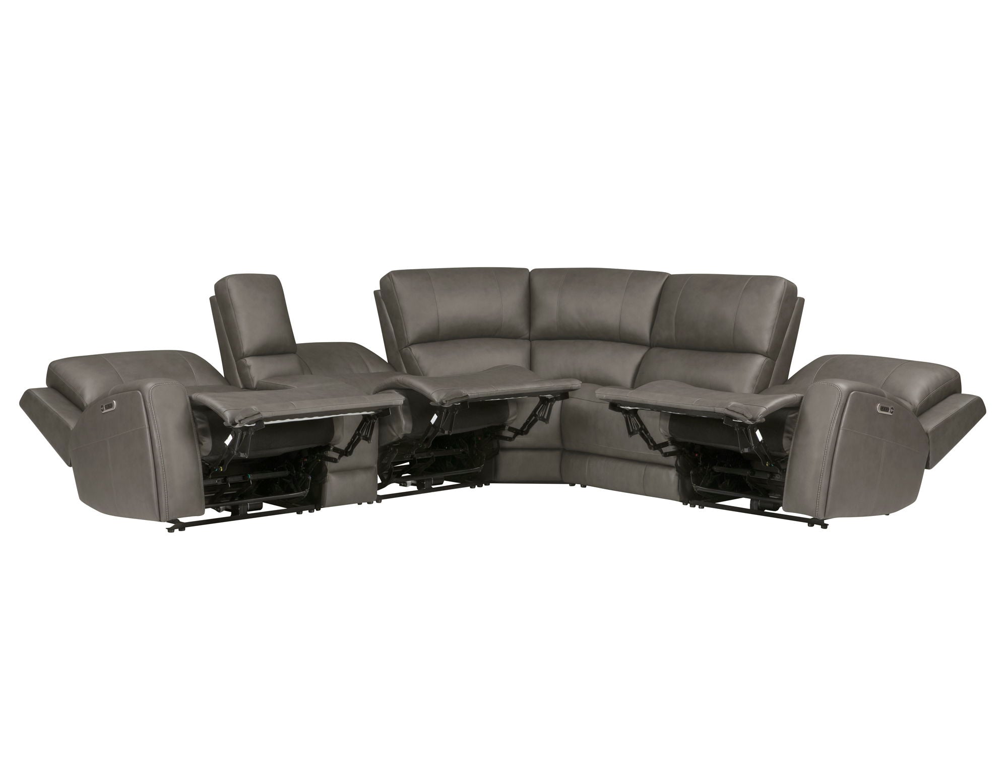 Belmont - Zero Gravity Power Reclining Sectional With Power Adjustable Headrests - Urban Living Furniture (Los Angeles, CA)