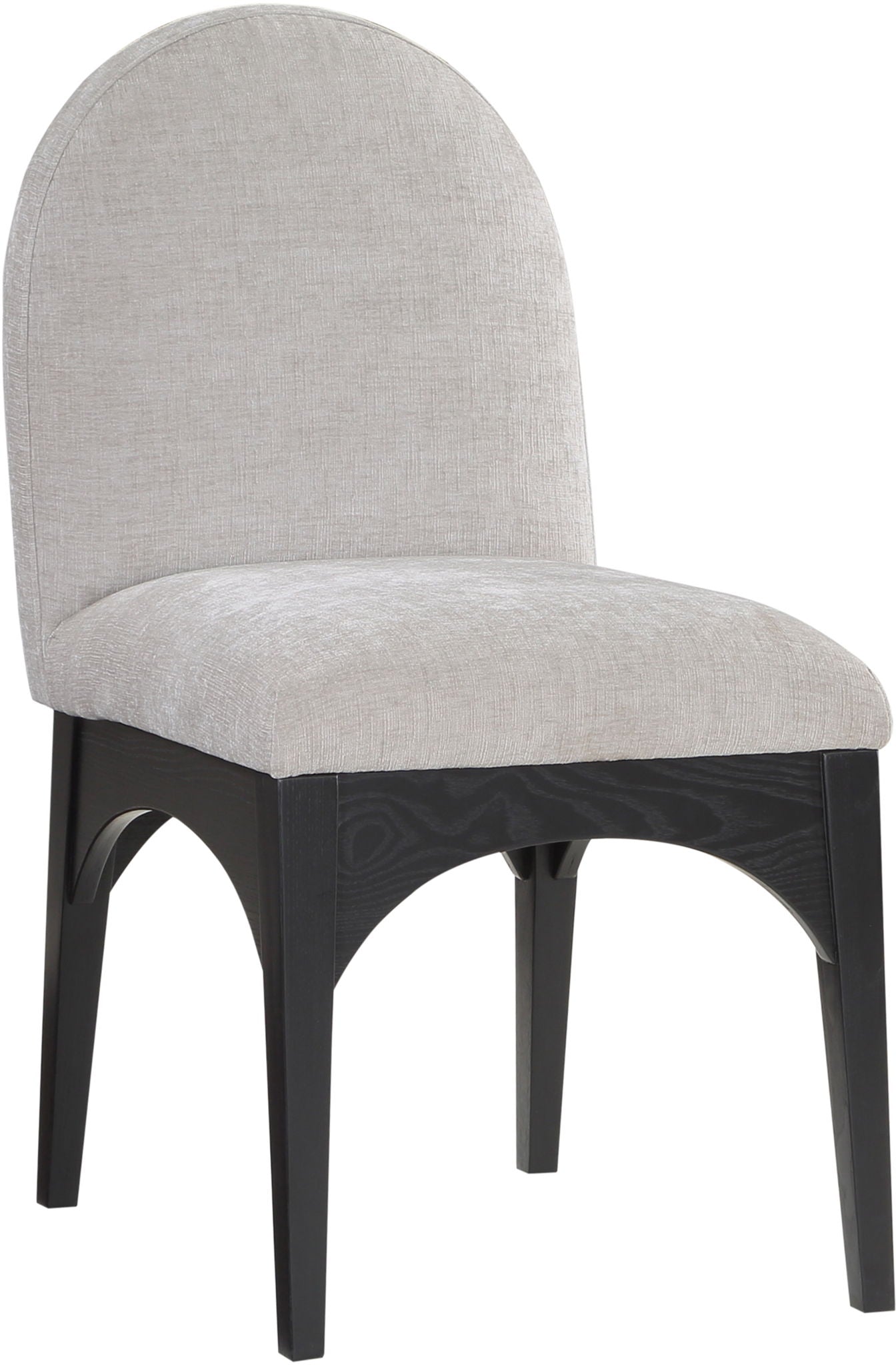 Waldorf - Chenille Dining Side Chair With Black Legs - Urban Living Furniture (Los Angeles, CA)