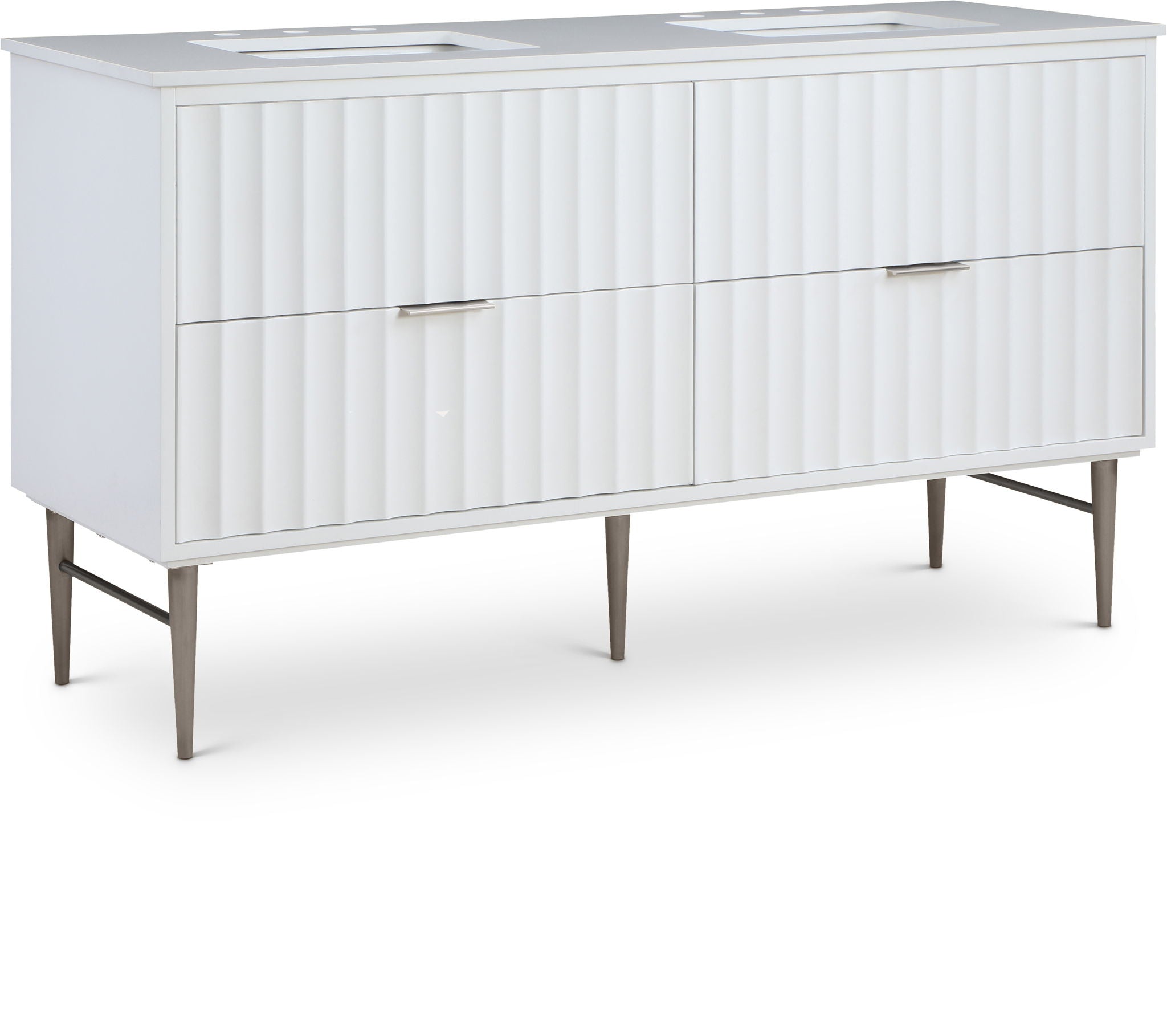 Modernist - Bathroom Vanity With Chrome Legs - Urban Living Furniture (Los Angeles, CA)