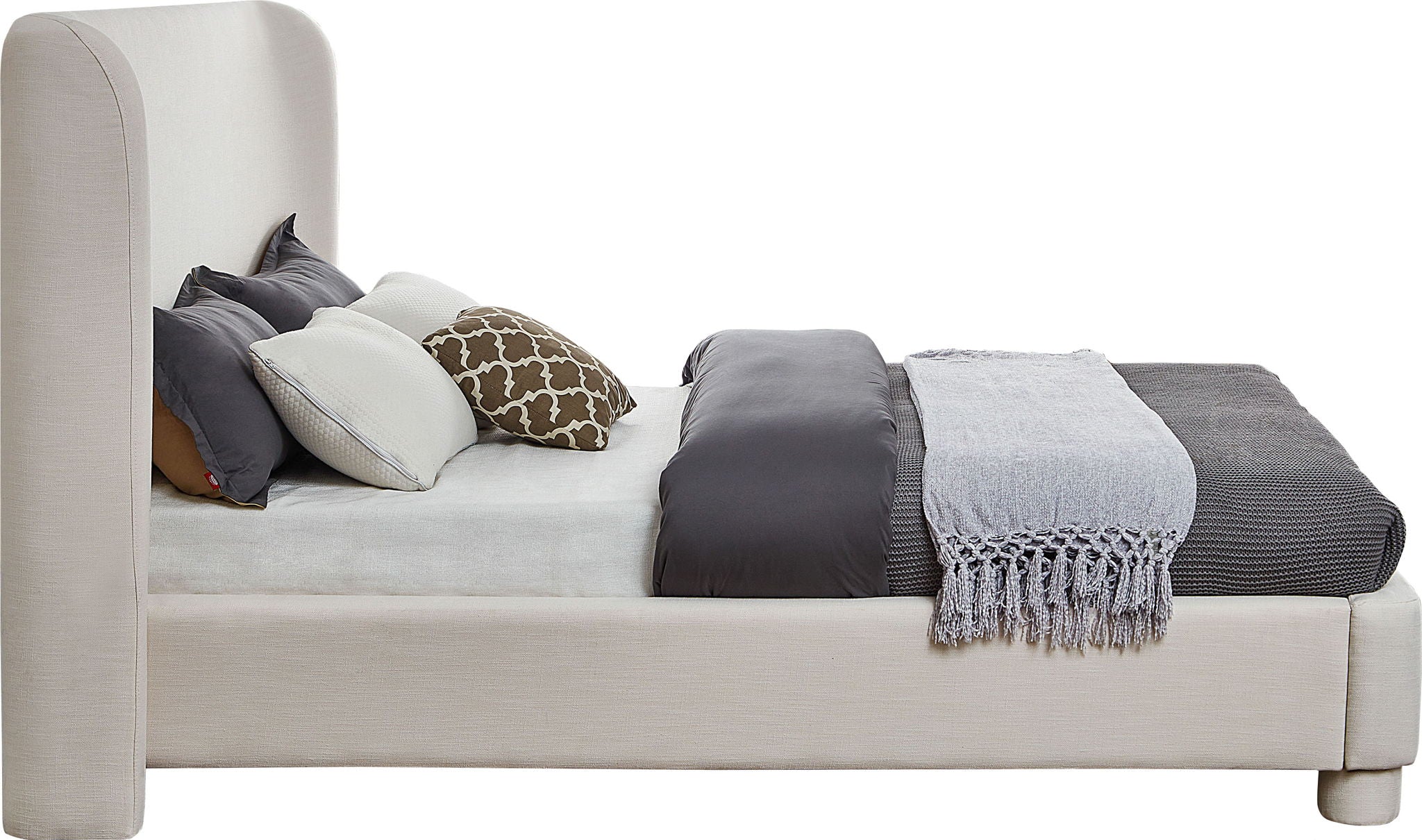 Penny - Polyester Fabric Bed - Urban Living Furniture (Los Angeles, CA)