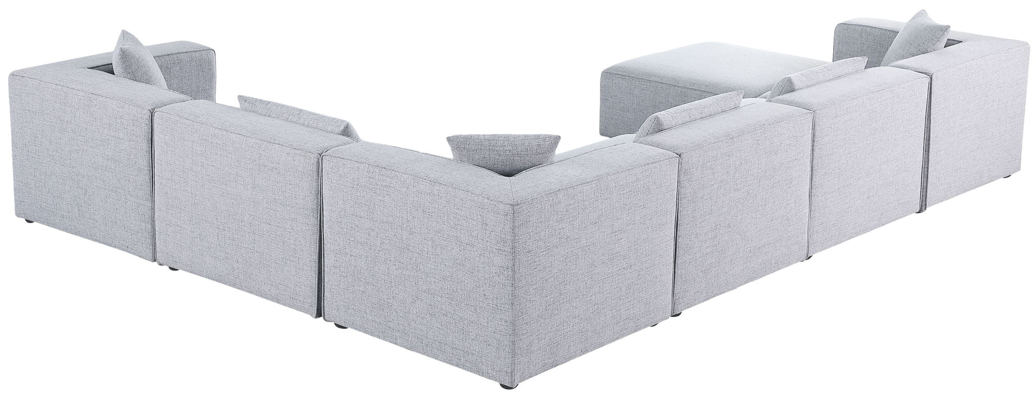 Cube - Linen 7 Piece Modular Sectional - Urban Living Furniture (Los Angeles, CA)