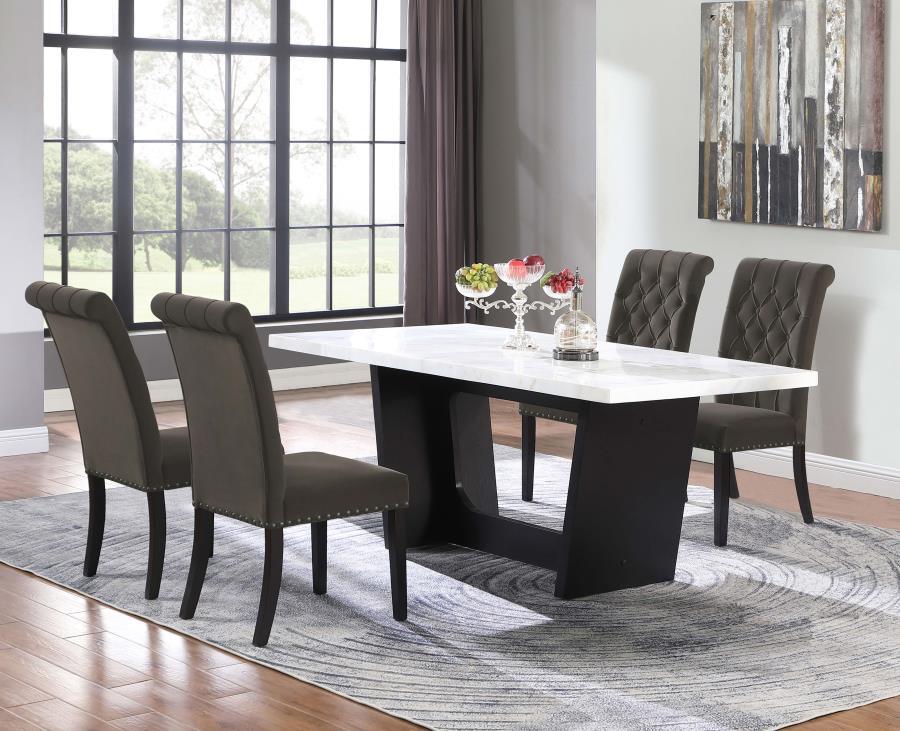 Sherry - Rectangular Marble Top Dining Table Set - Urban Living Furniture (Los Angeles, CA)