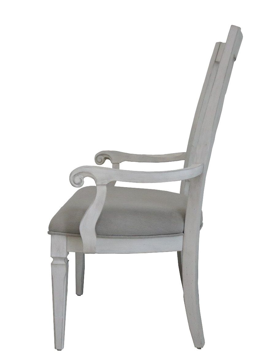 Katia - Arm Chair (Set of 2) - Light Gray & Weathered White - Urban Living Furniture (Los Angeles, CA)
