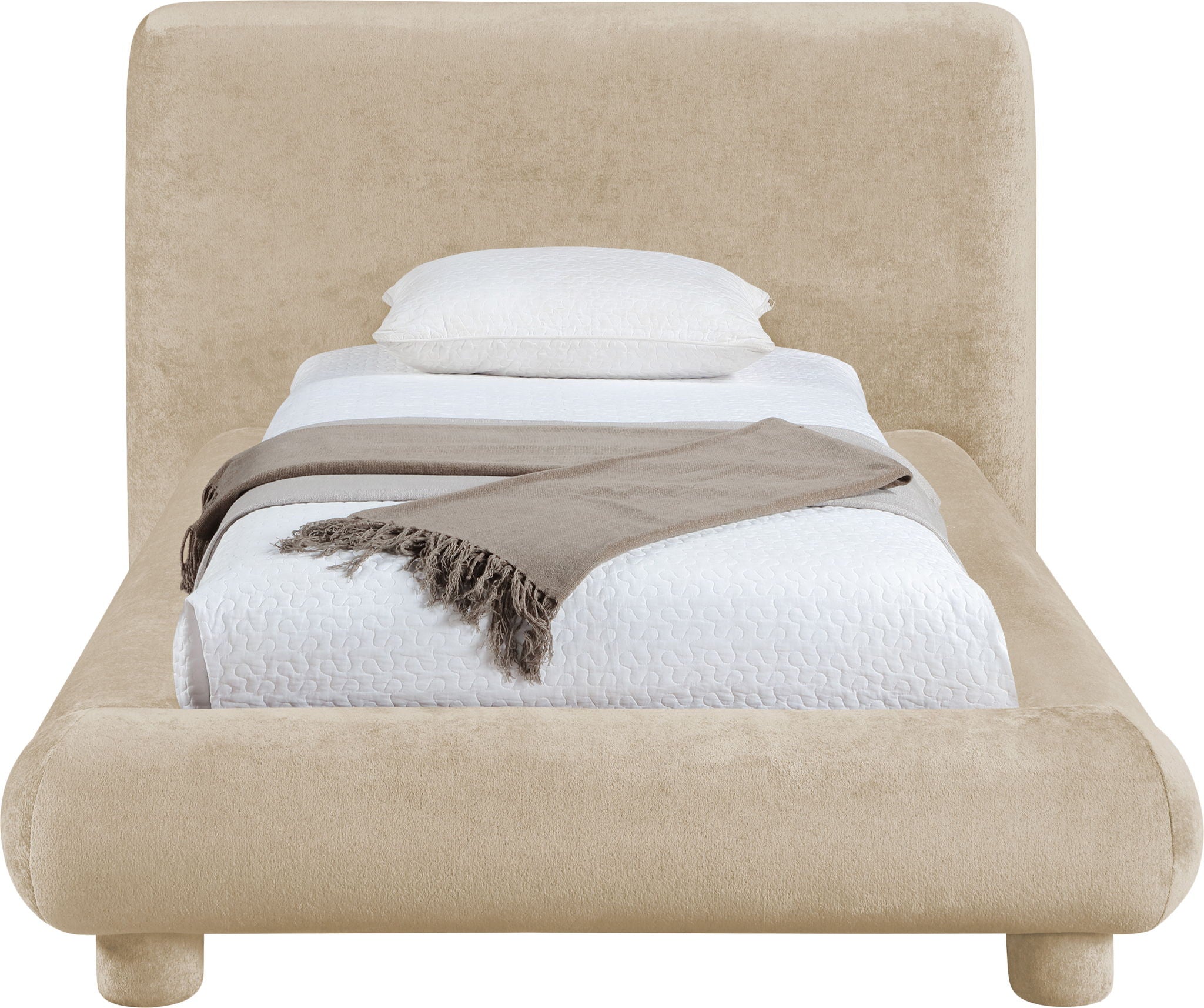 Blair - Chenille Upholstered Bed