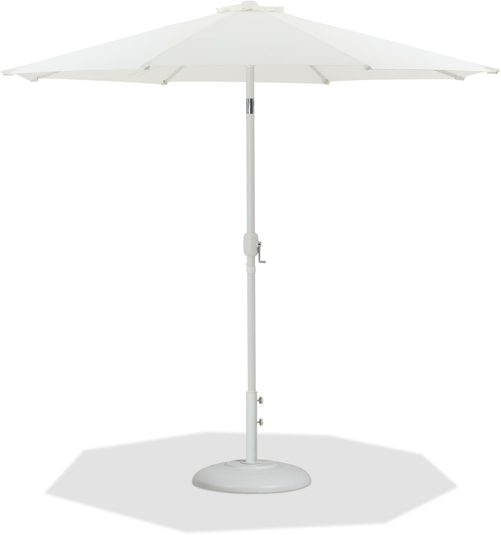 Fiji - Aluminum Patio Umbrella With Round White Base - Urban Living Furniture (Los Angeles, CA)