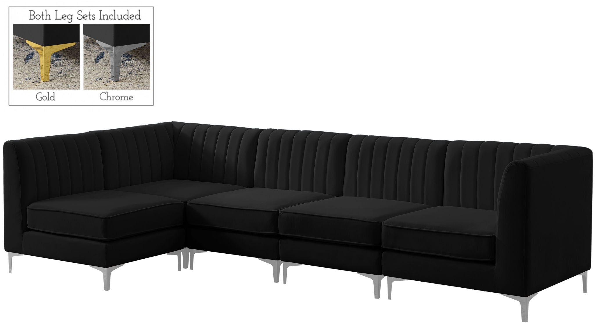 Alina - 5 Piece Modular Sectional - Urban Living Furniture (Los Angeles, CA)