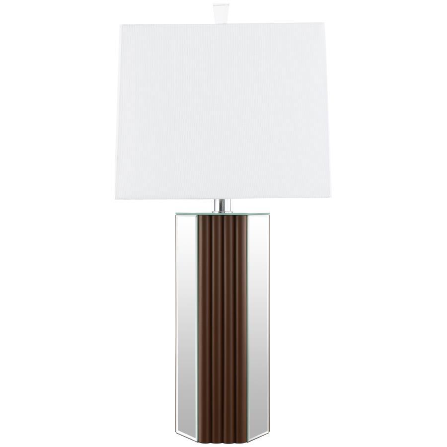 Elena - Base For 30" Table Lamp, Box 1 of 2 - Brown - Urban Living Furniture (Los Angeles, CA)