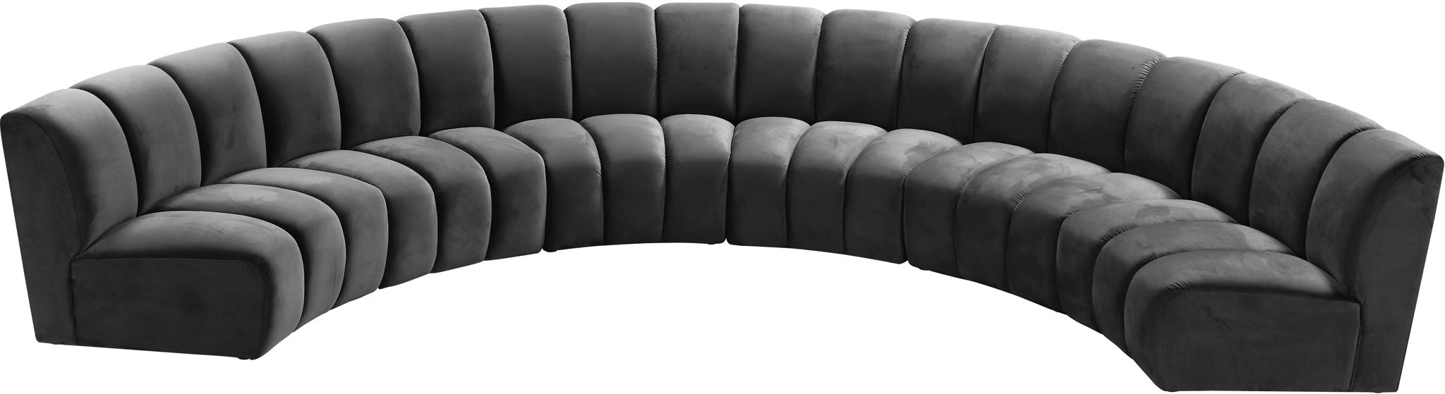 Infinity - 6 Piece Velvet Modular Sectional - Urban Living Furniture (Los Angeles, CA)