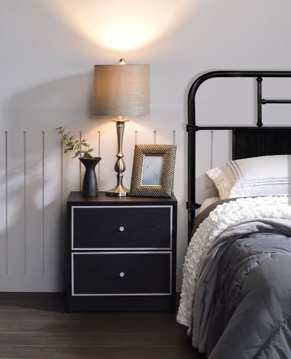 Jabir - Accent Table - Black & Silver - Urban Living Furniture (Los Angeles, CA)