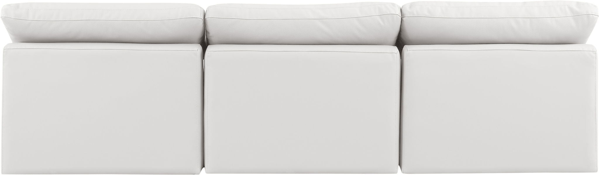 Indulge - Faux Leather 3 Seat Modular Armless Sofa - Urban Living Furniture (Los Angeles, CA)