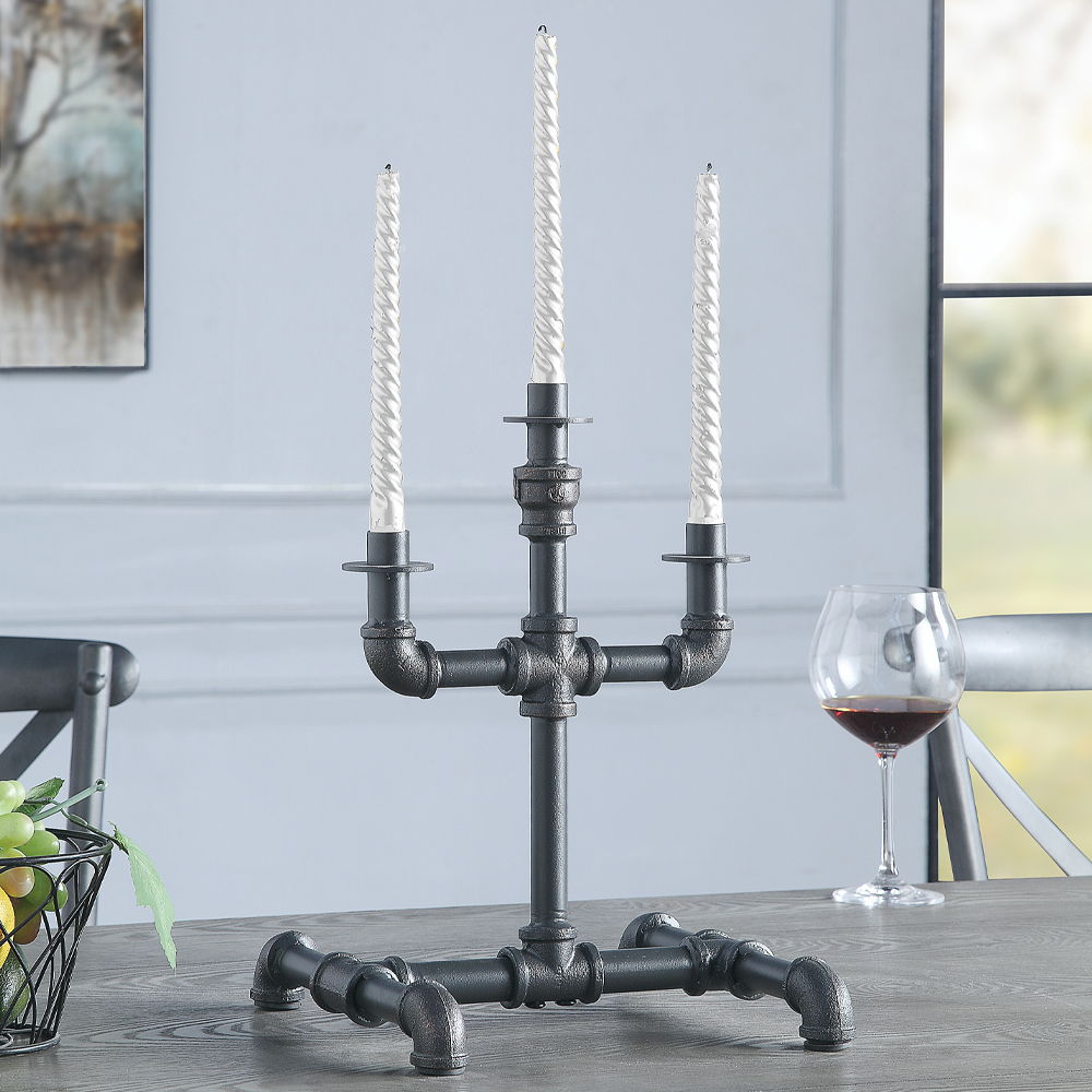 Brantley - Candle Holder - Sandy Gray - Urban Living Furniture (Los Angeles, CA)