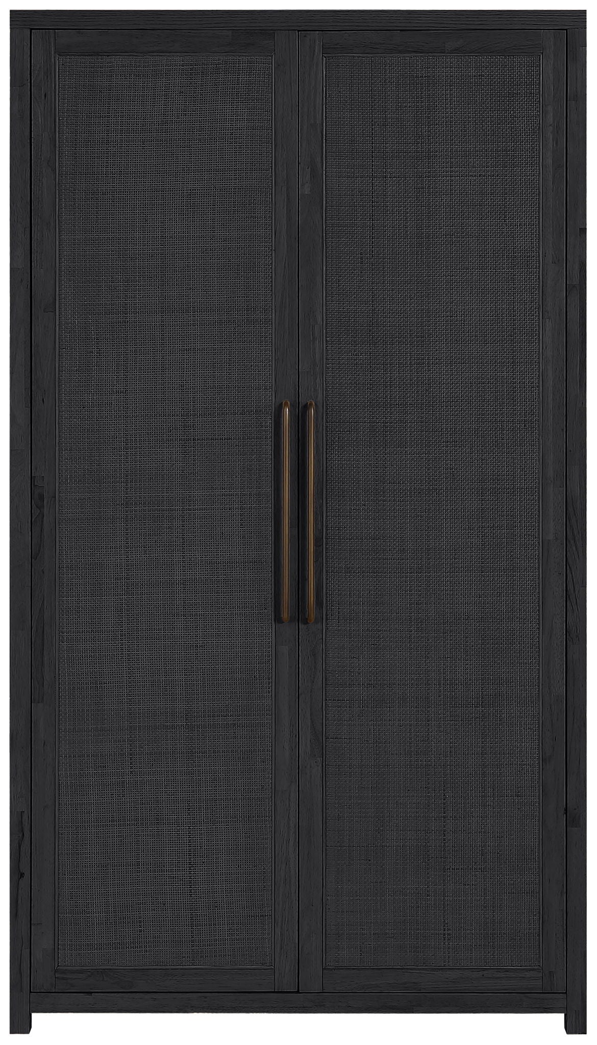 Vana - Solid Wood, Oak Veneer And Stainless Steel Storage Cabinet - Urban Living Furniture (Los Angeles, CA)