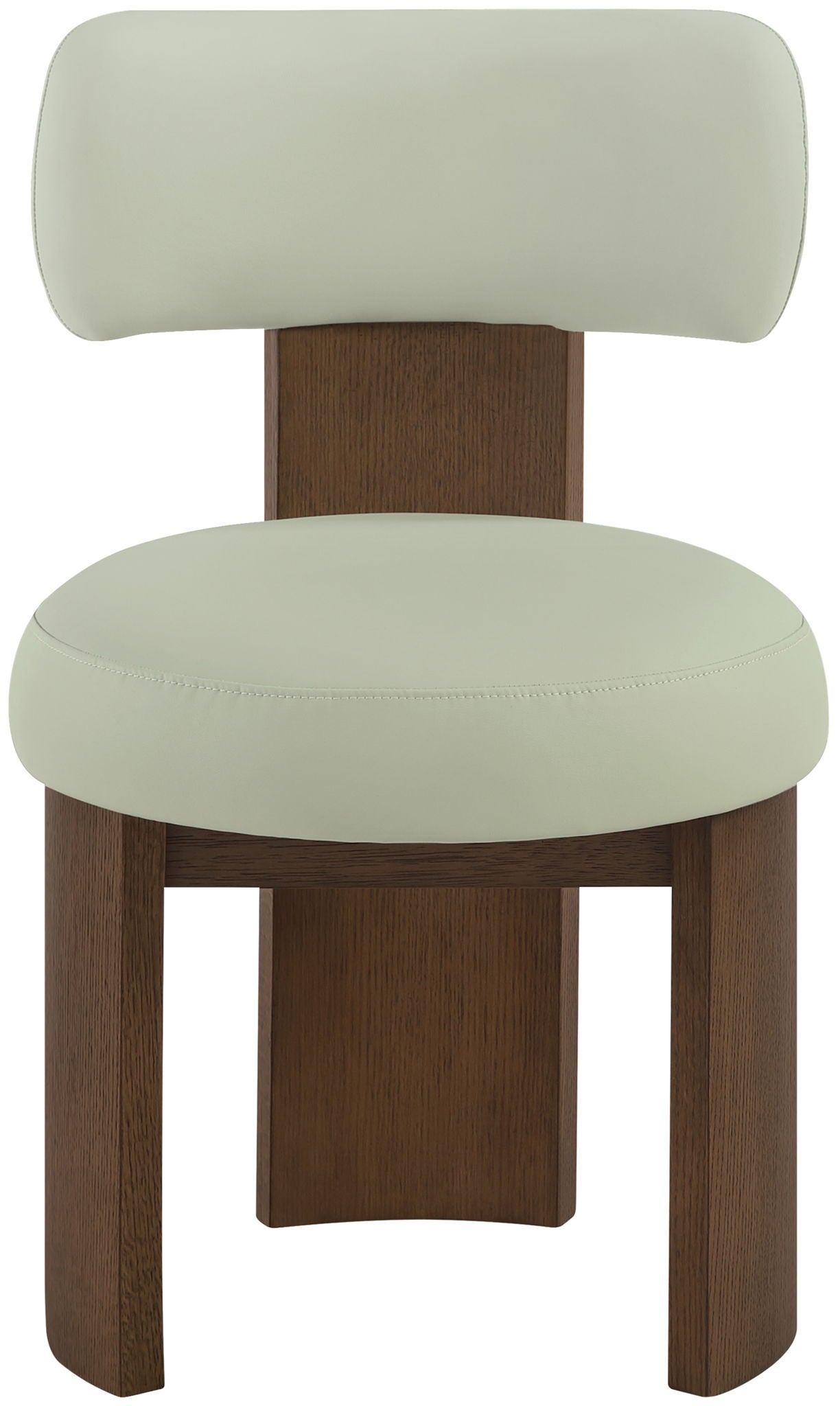 Atelier - Vegan Leather Upholstered Dining Chair (Set of 2) - Painted Brown Frame - Urban Living Furniture (Los Angeles, CA)