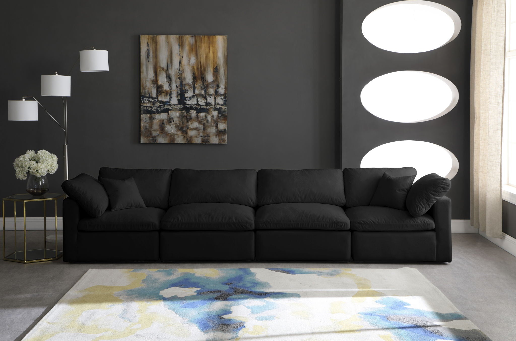 Plush - Modular 4 Seat Sofa - Urban Living Furniture (Los Angeles, CA)