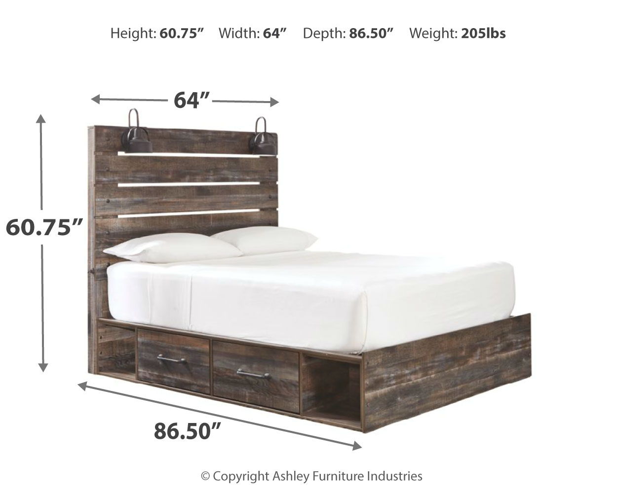 Drystan - Panel Bedroom Set - Urban Living Furniture (Los Angeles, CA)