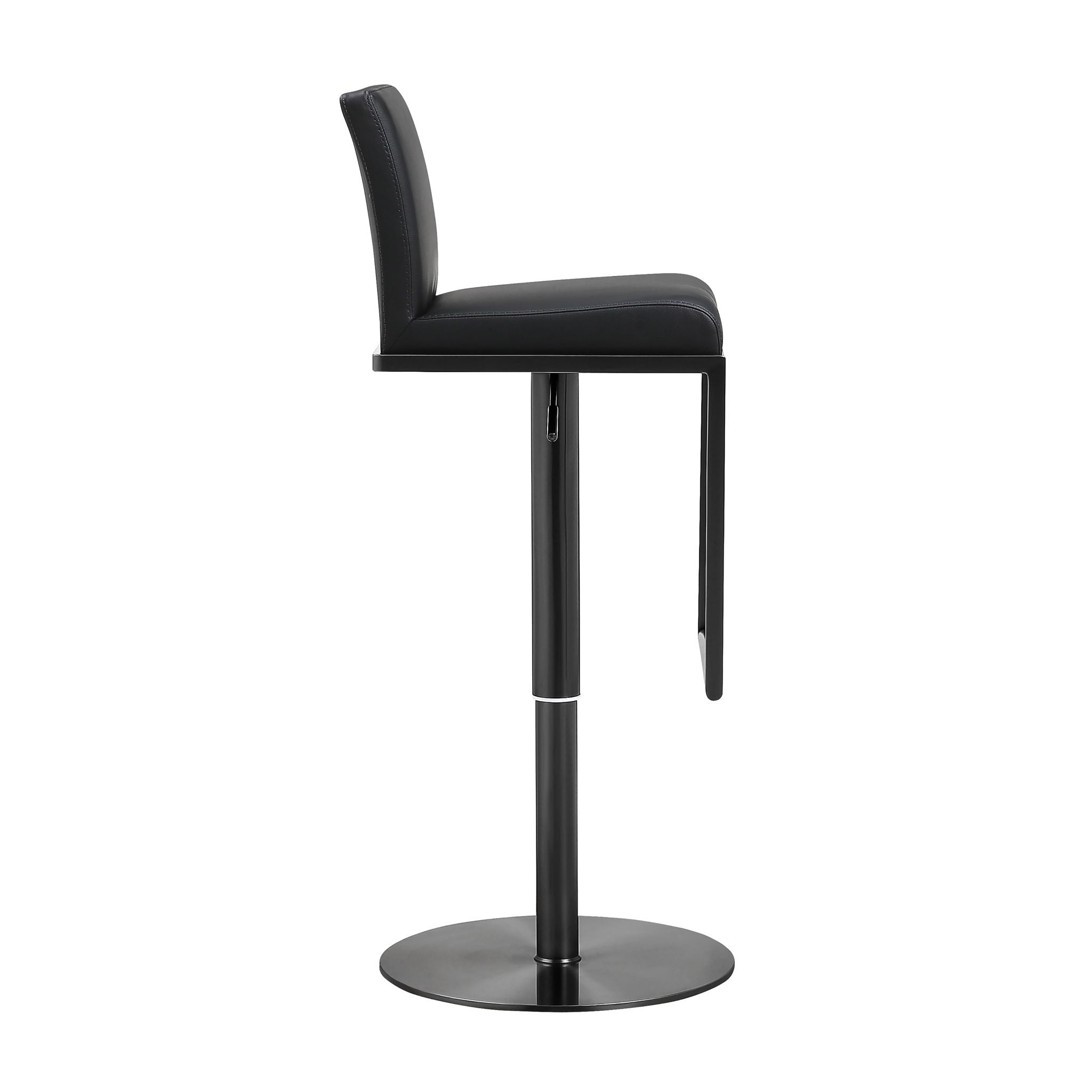 Amalfi - Black Steel Barstool - Black - Urban Living Furniture (Los Angeles, CA)