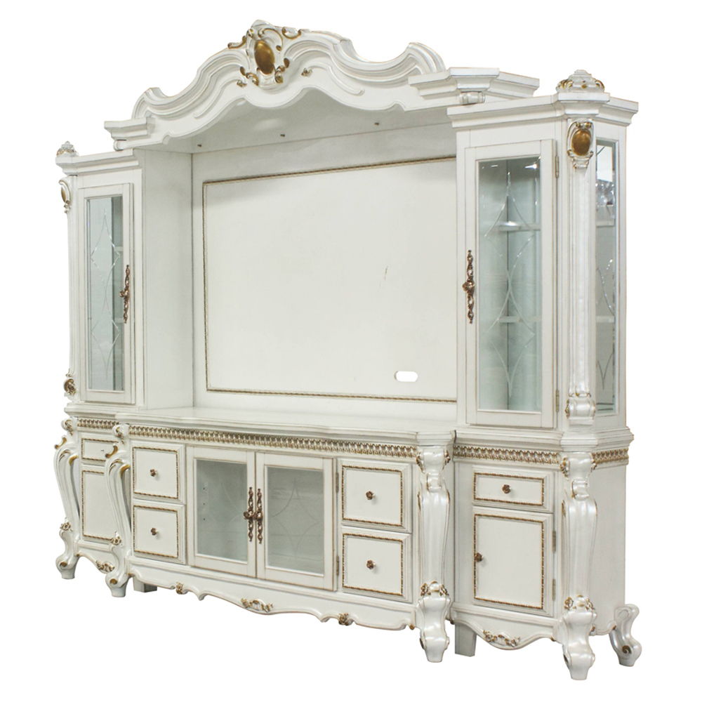 Picardy - Entertainment Center - Antique Pearl - Urban Living Furniture (Los Angeles, CA)