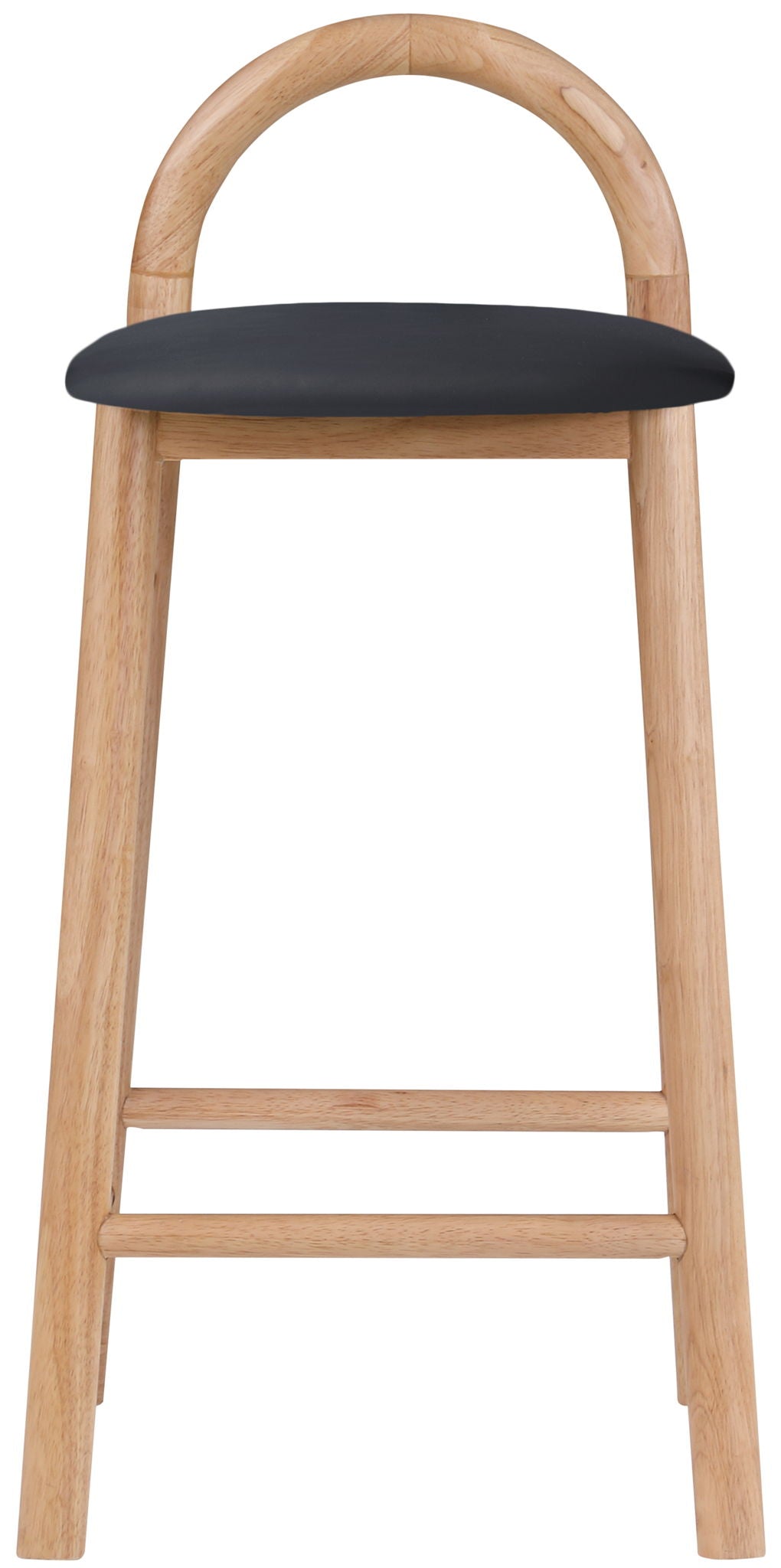 Calvin - Faux Leather Stool - Light Brown Legs - Urban Living Furniture (Los Angeles, CA)