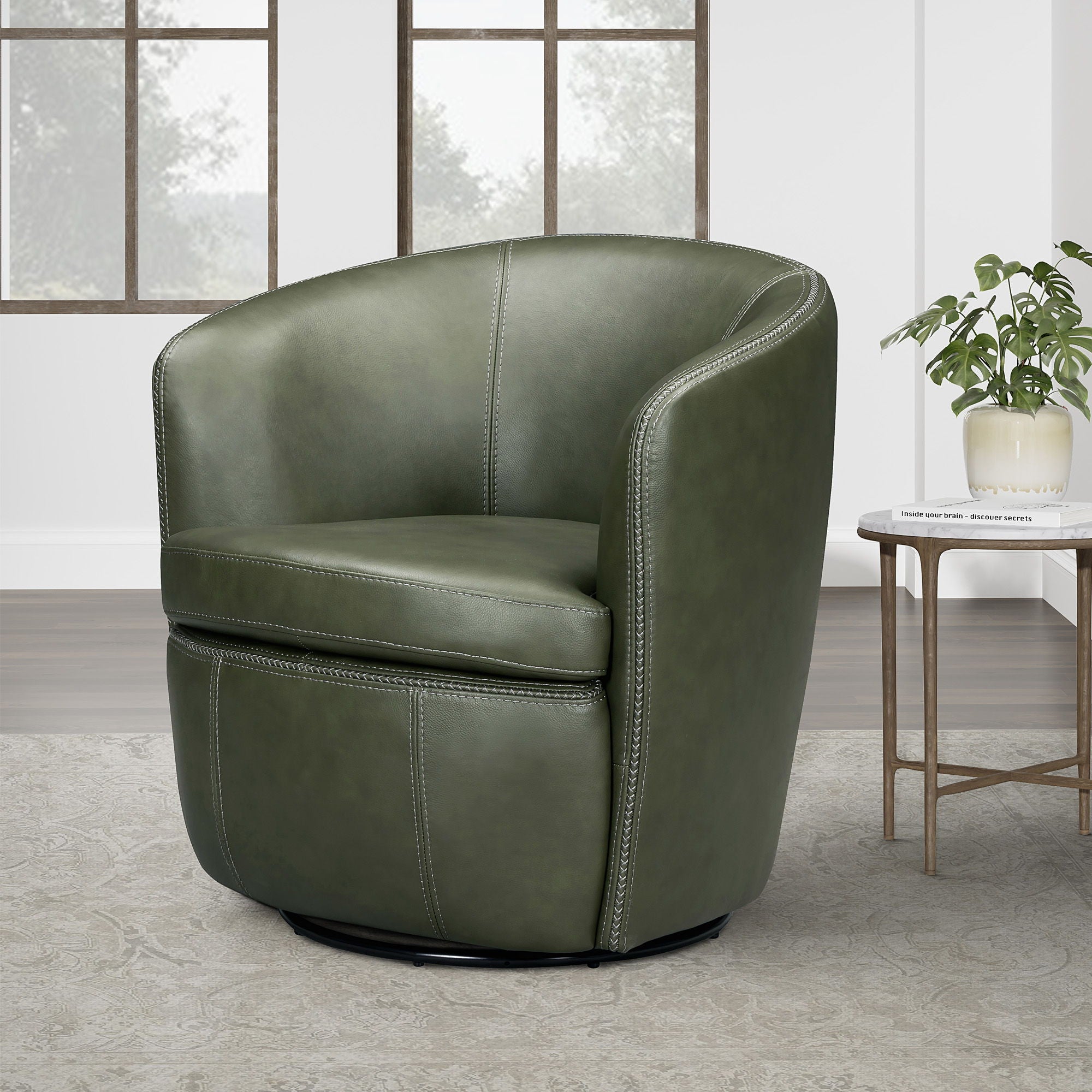 Barolo - Swivel Club Chair - Urban Living Furniture (Los Angeles, CA)