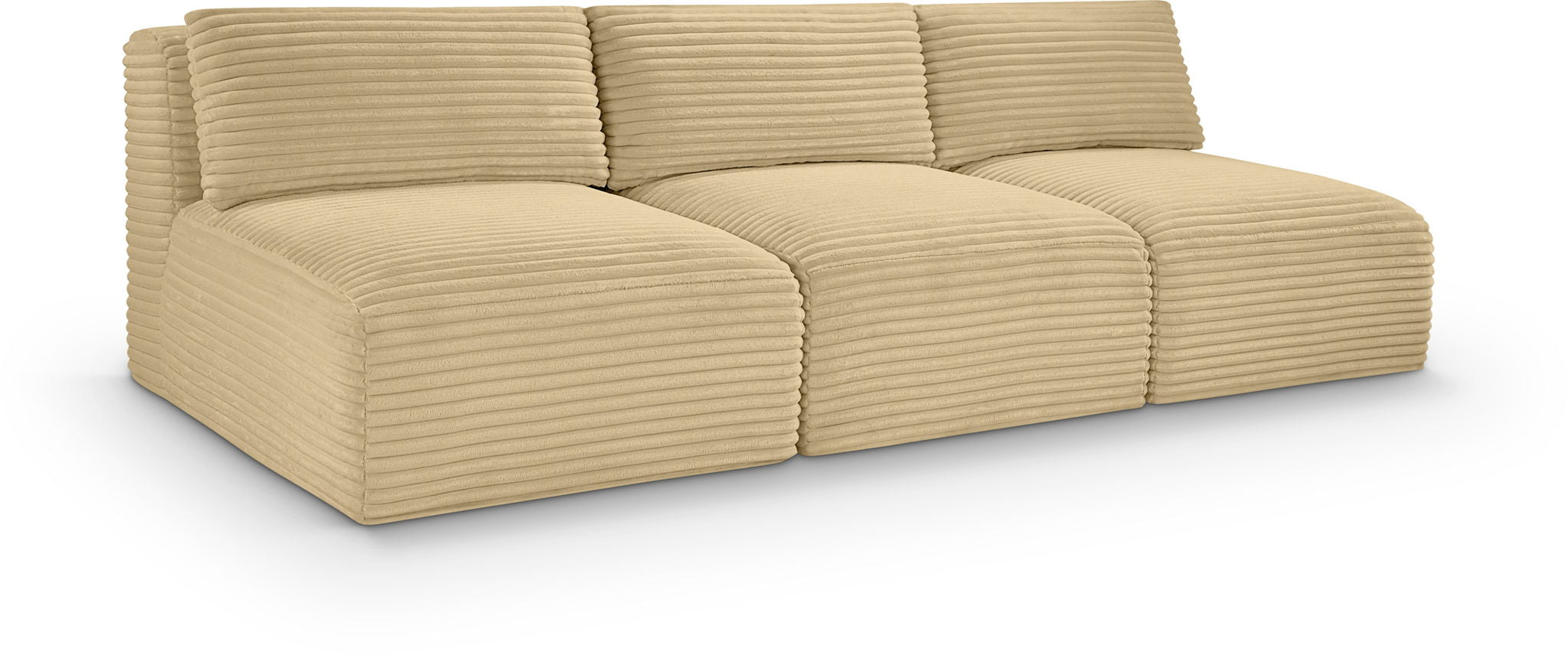 Shaggy - 3 Seat Modular Armless Sofa - Urban Living Furniture (Los Angeles, CA)