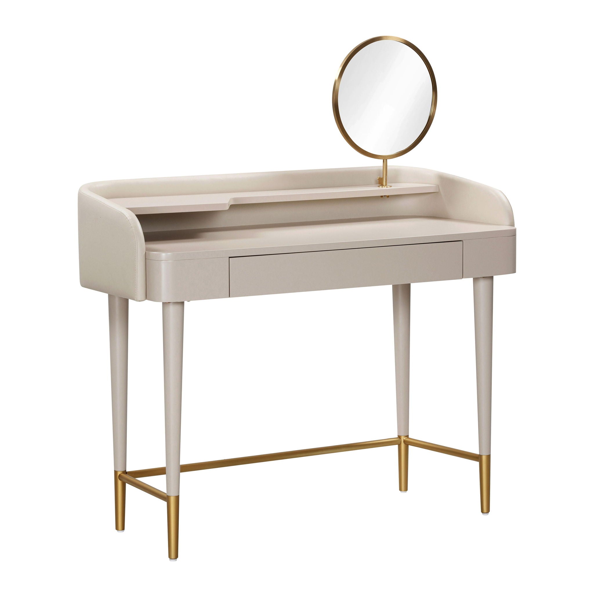 Penelope - Vegan Leather Wrapped Vanity Desk - Urban Living Furniture (Los Angeles, CA)