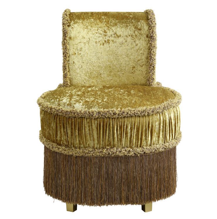Bernadette - Vanity Stool - Gold - Urban Living Furniture (Los Angeles, CA)
