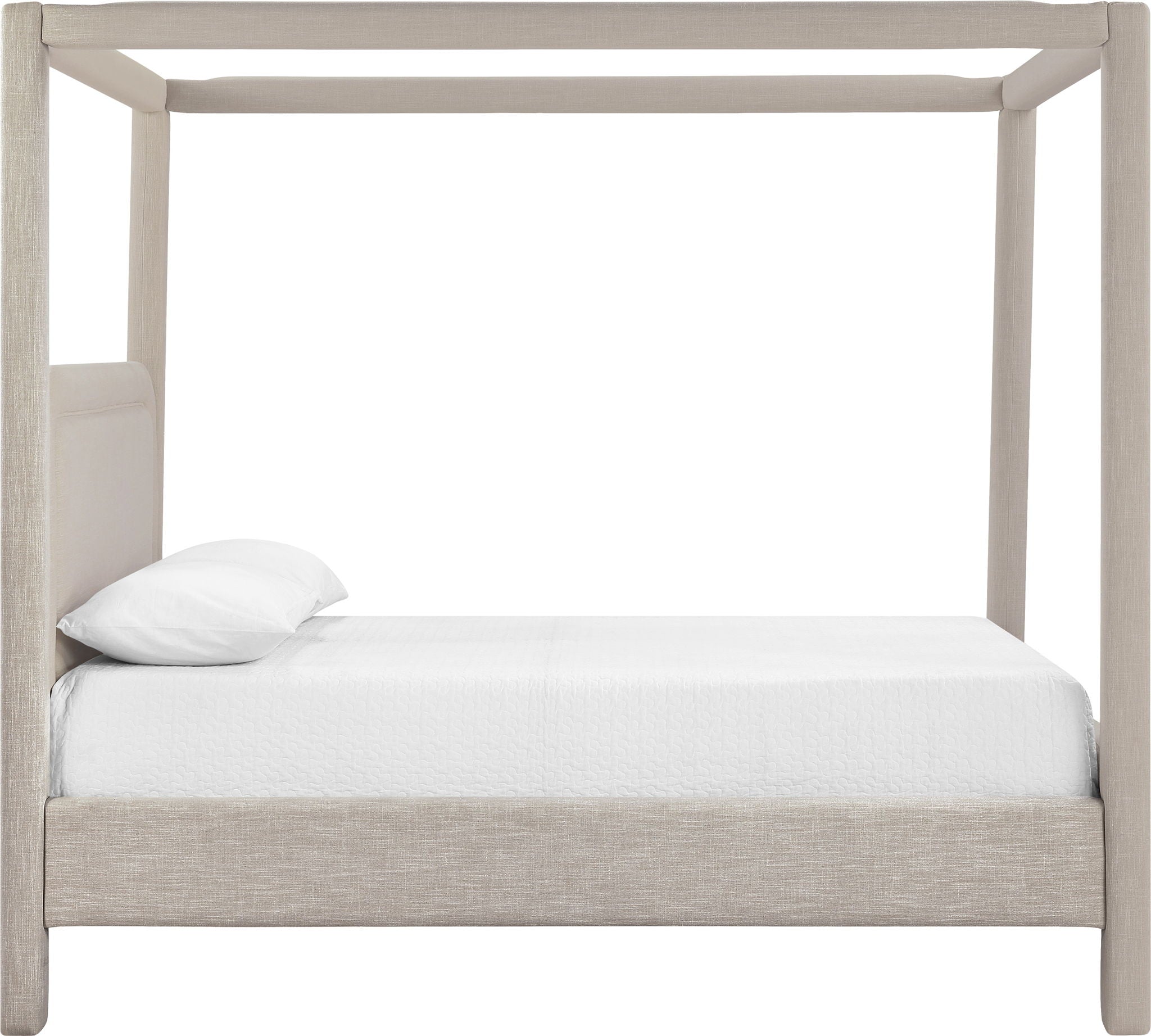 Salina - Linen Textured Fabric Upholstered Bed - Urban Living Furniture (Los Angeles, CA)