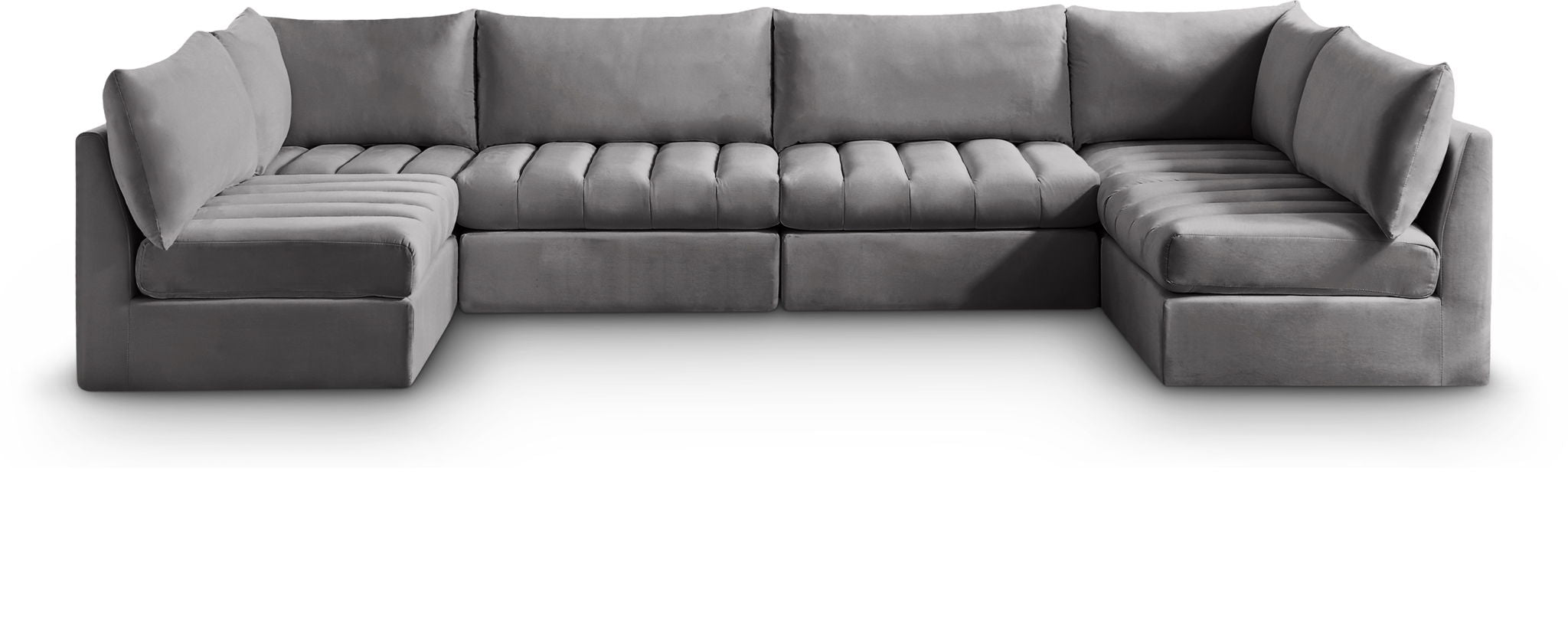Jacob - Modular U-Shaped Sectional 6 Piece - Urban Living Furniture (Los Angeles, CA)