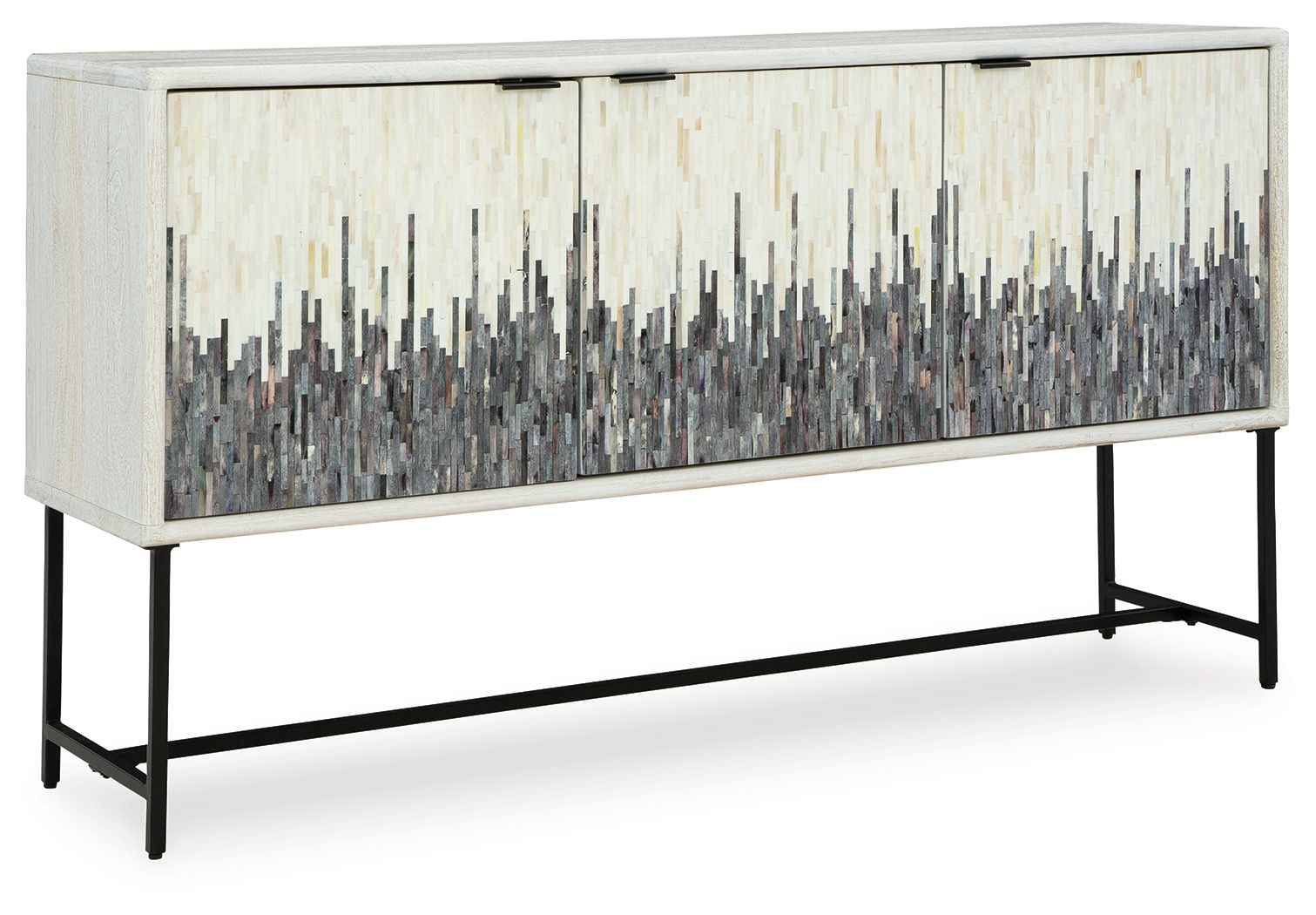 Freyton - White / Gray - Accent Cabinet - Urban Living Furniture (Los Angeles, CA)