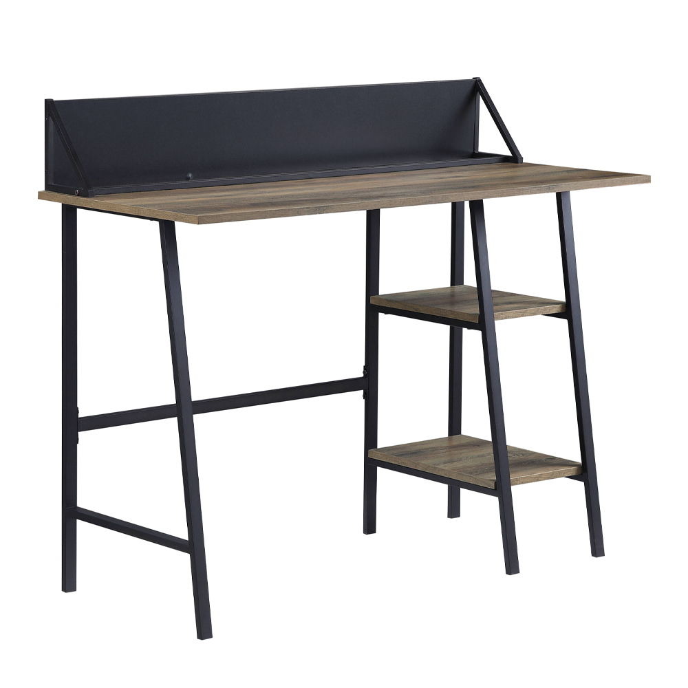 Garima - Writing Desk - Rustic Oak & Black - Urban Living Furniture (Los Angeles, CA)