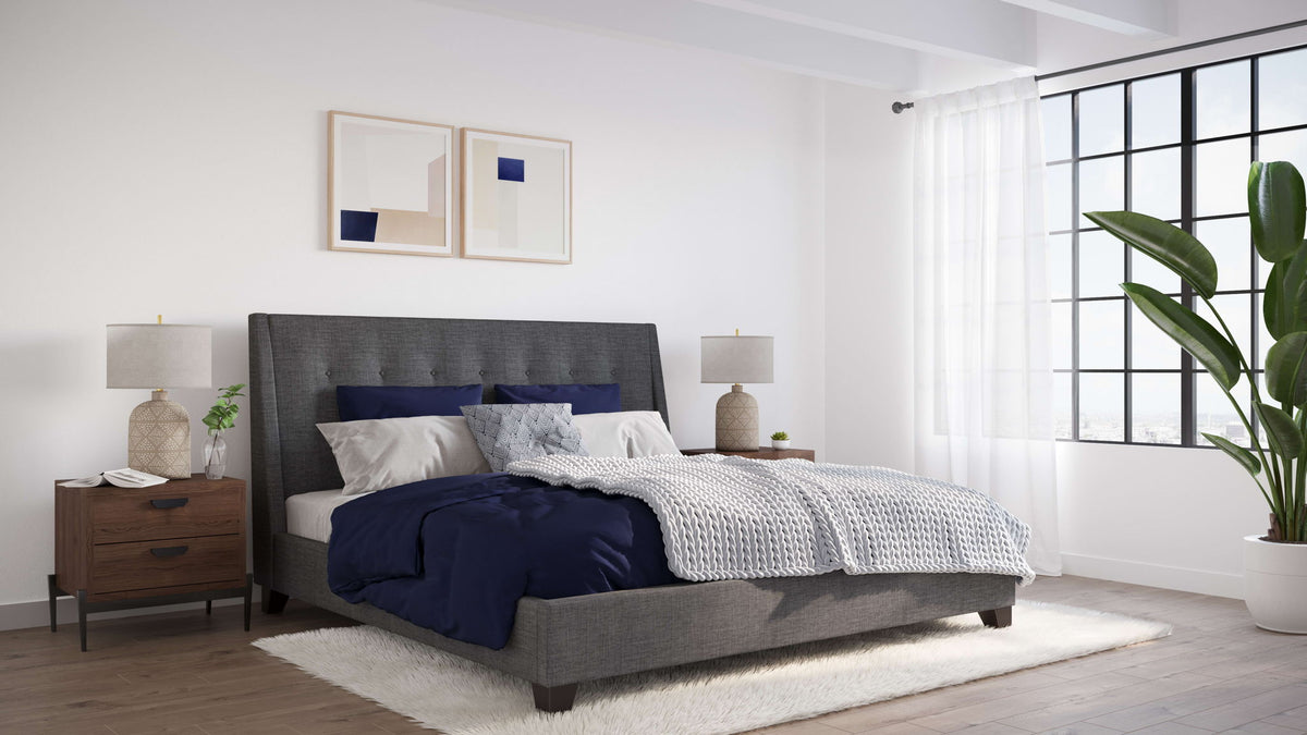 Madera - Upholstered Platform Bed