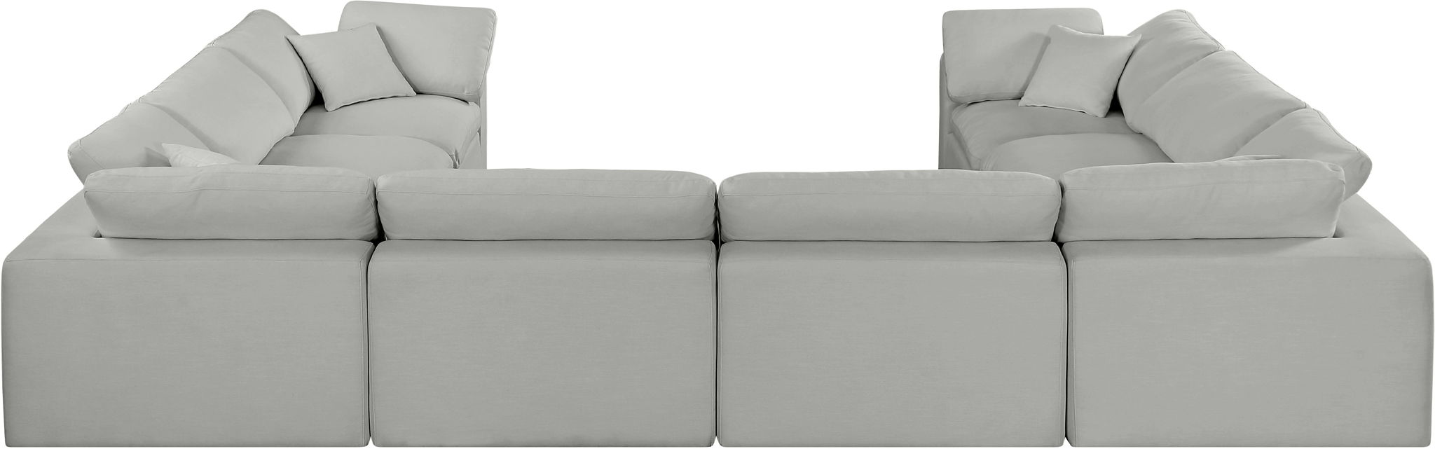 Comfy - 8 Piece Linen Modular Sectional - Urban Living Furniture (Los Angeles, CA)