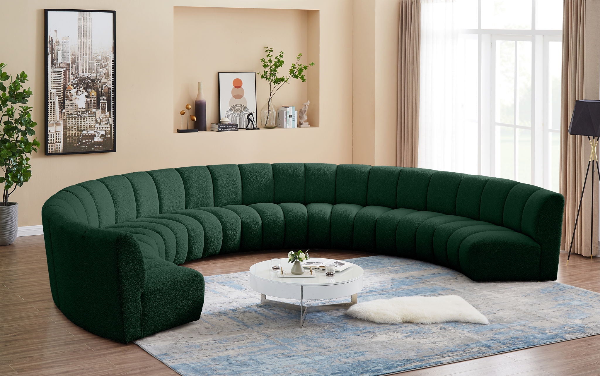 Infinity - 8 Piece Boucle Modular Sectional - Urban Living Furniture (Los Angeles, CA)