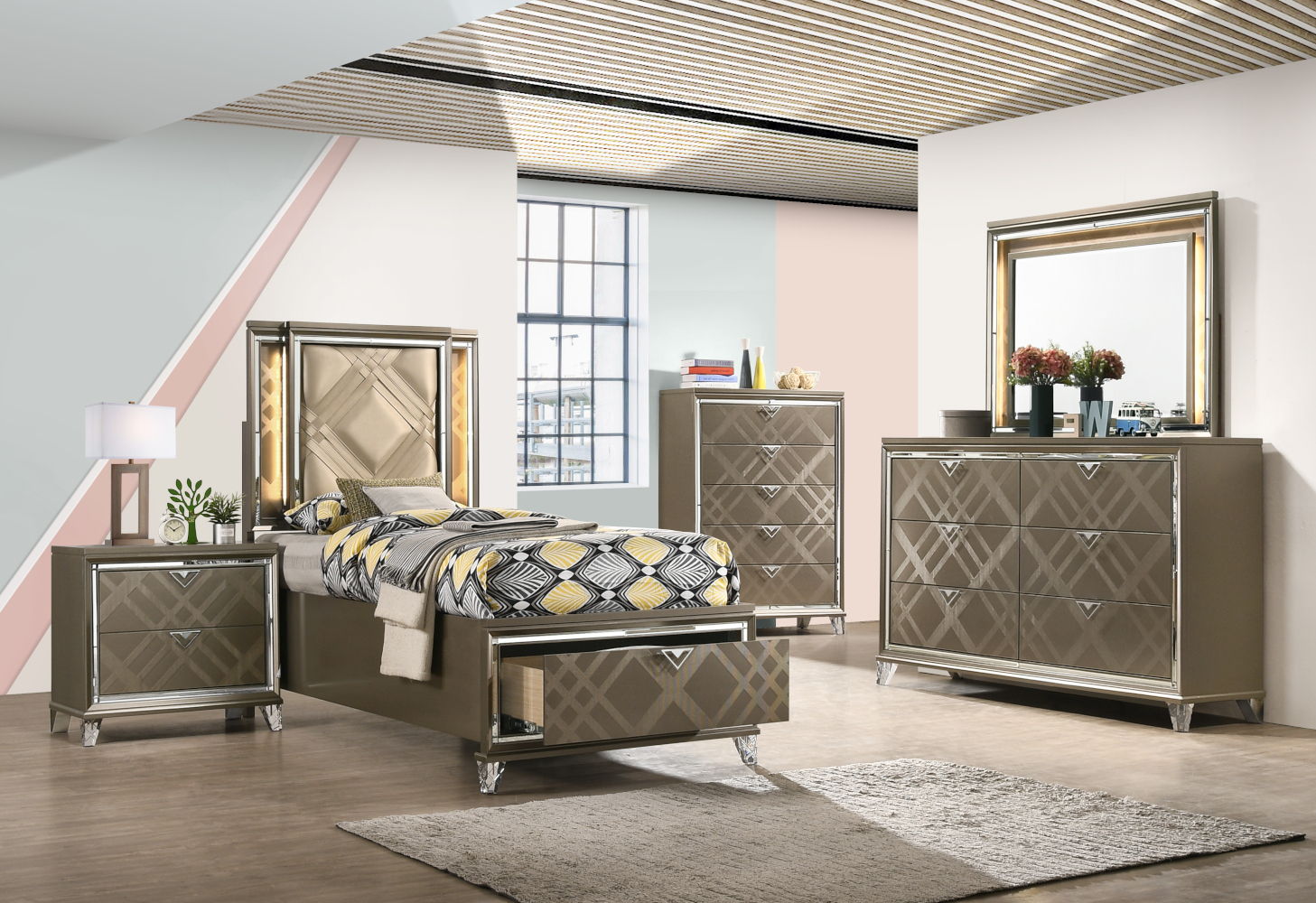 Skylar - Mirror With Led - Urban Living Furniture (Los Angeles, CA)