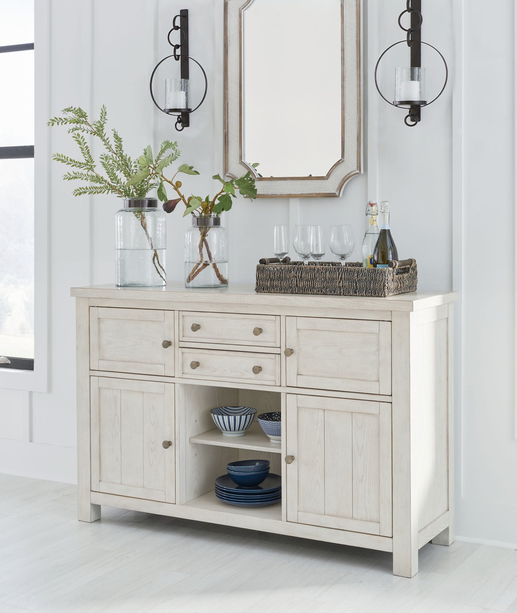 Robbinsdale - Antique White - Dining Room Server - Urban Living Furniture (Los Angeles, CA)