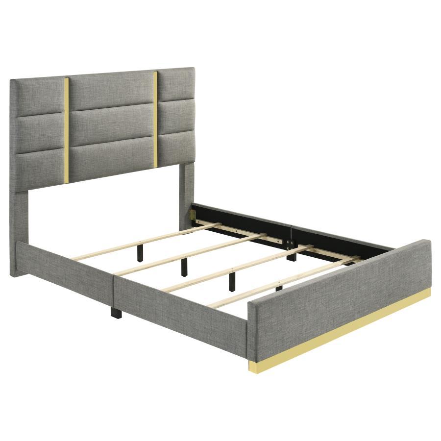 Ines - Fabric Upholstered Panel Bed - Urban Living Furniture (Los Angeles, CA)