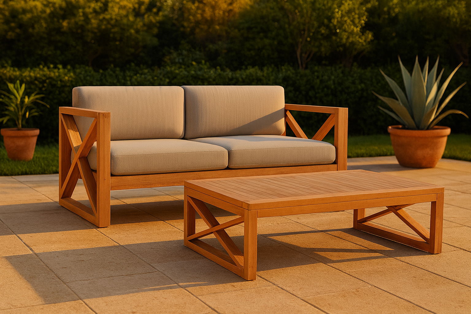 Anguilla - Water Resistant Outdoor Sofa - Urban Living Furniture (Los Angeles, CA)