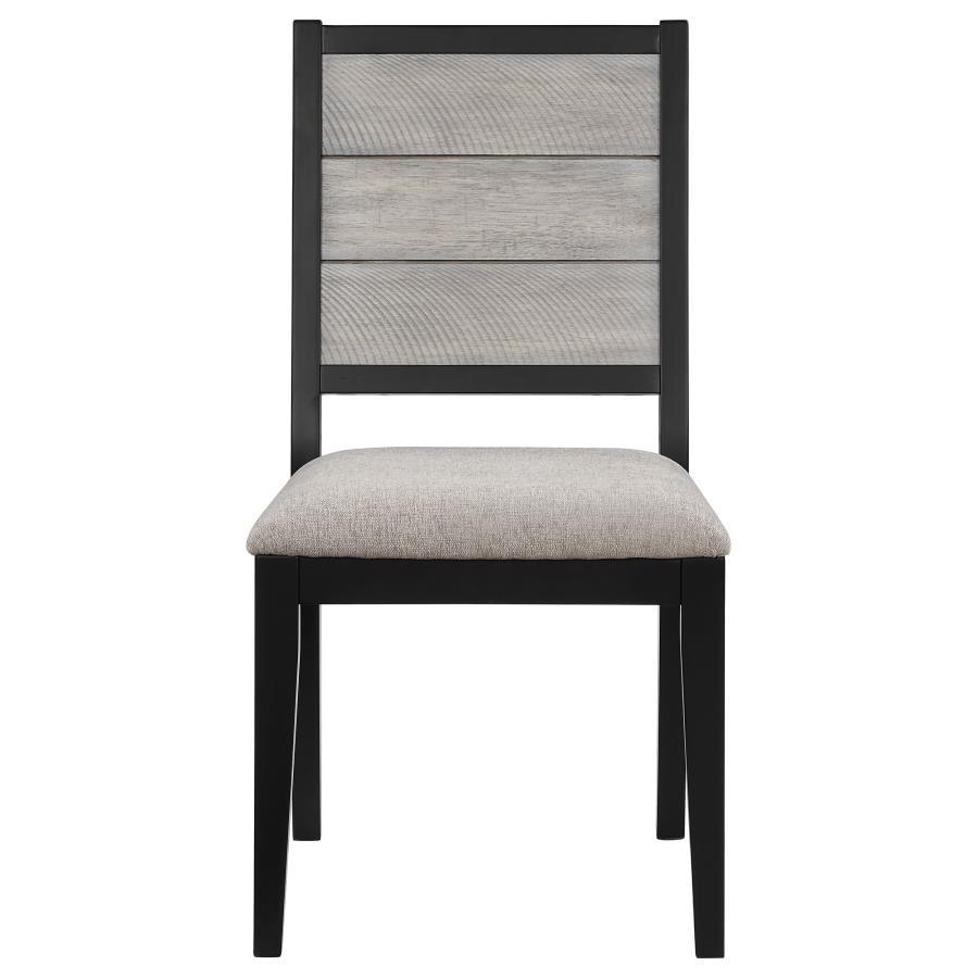 Elodie - Wood Dining Side Chair (Set of 2) - Gray And Black - Urban Living Furniture (Los Angeles, CA)