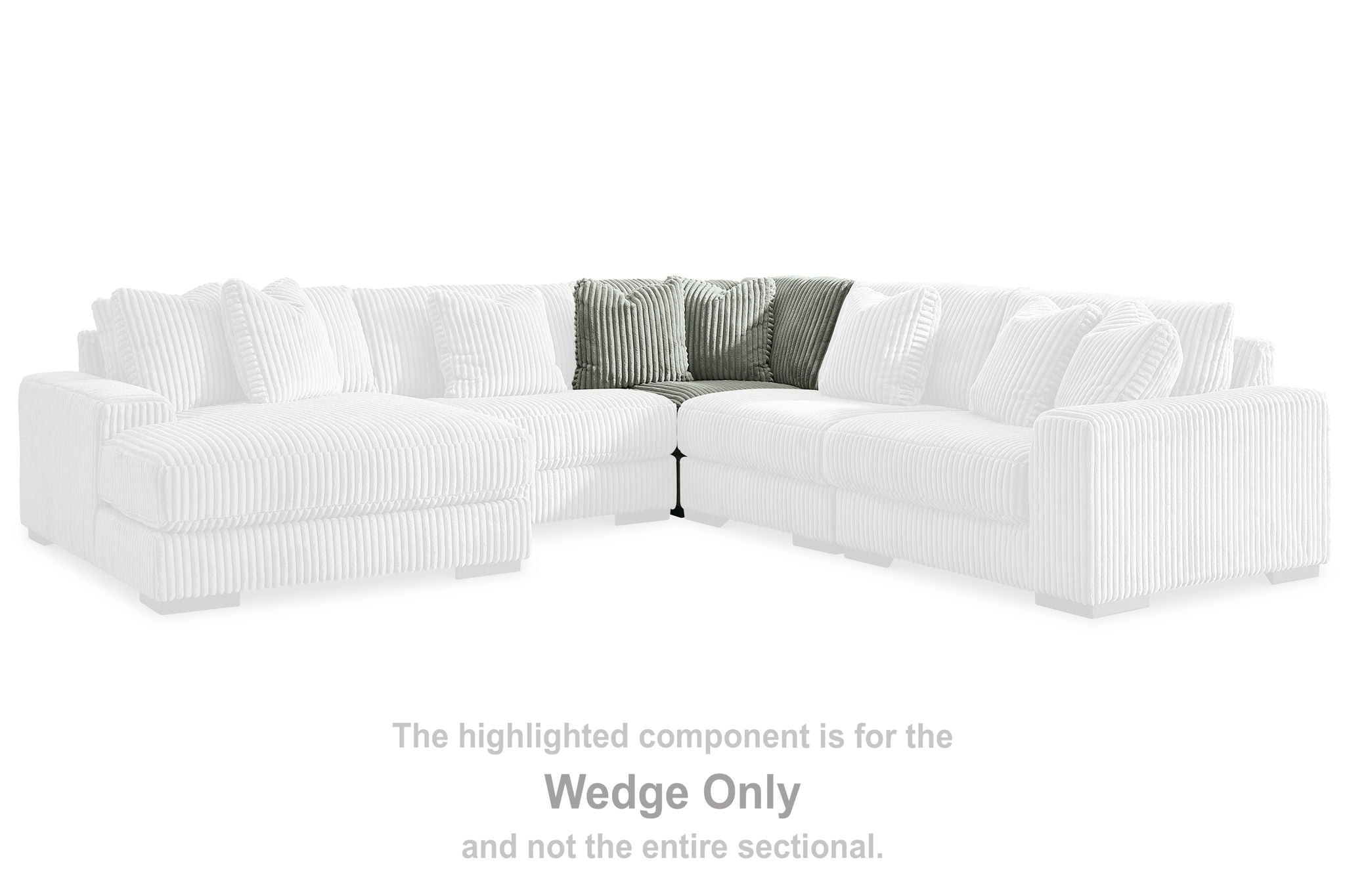 Lindyn - Fog - Wedge - Urban Living Furniture (Los Angeles, CA)