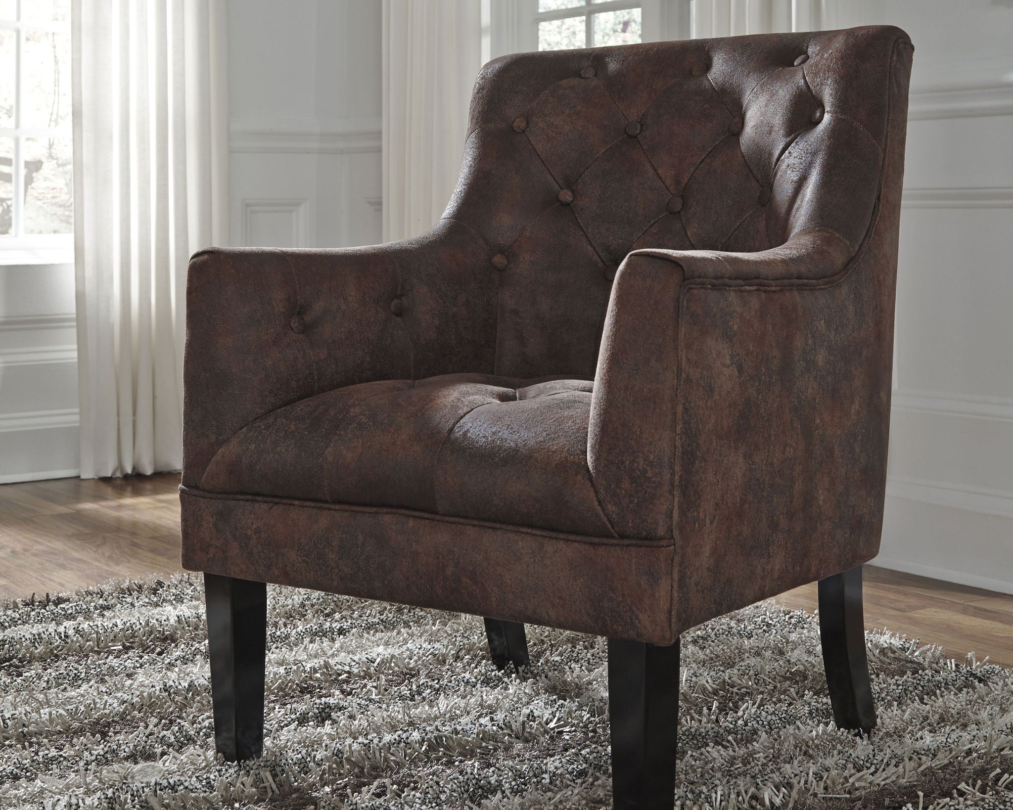 Drakelle - Mahogany - Accent Chair - Urban Living Furniture (Los Angeles, CA)