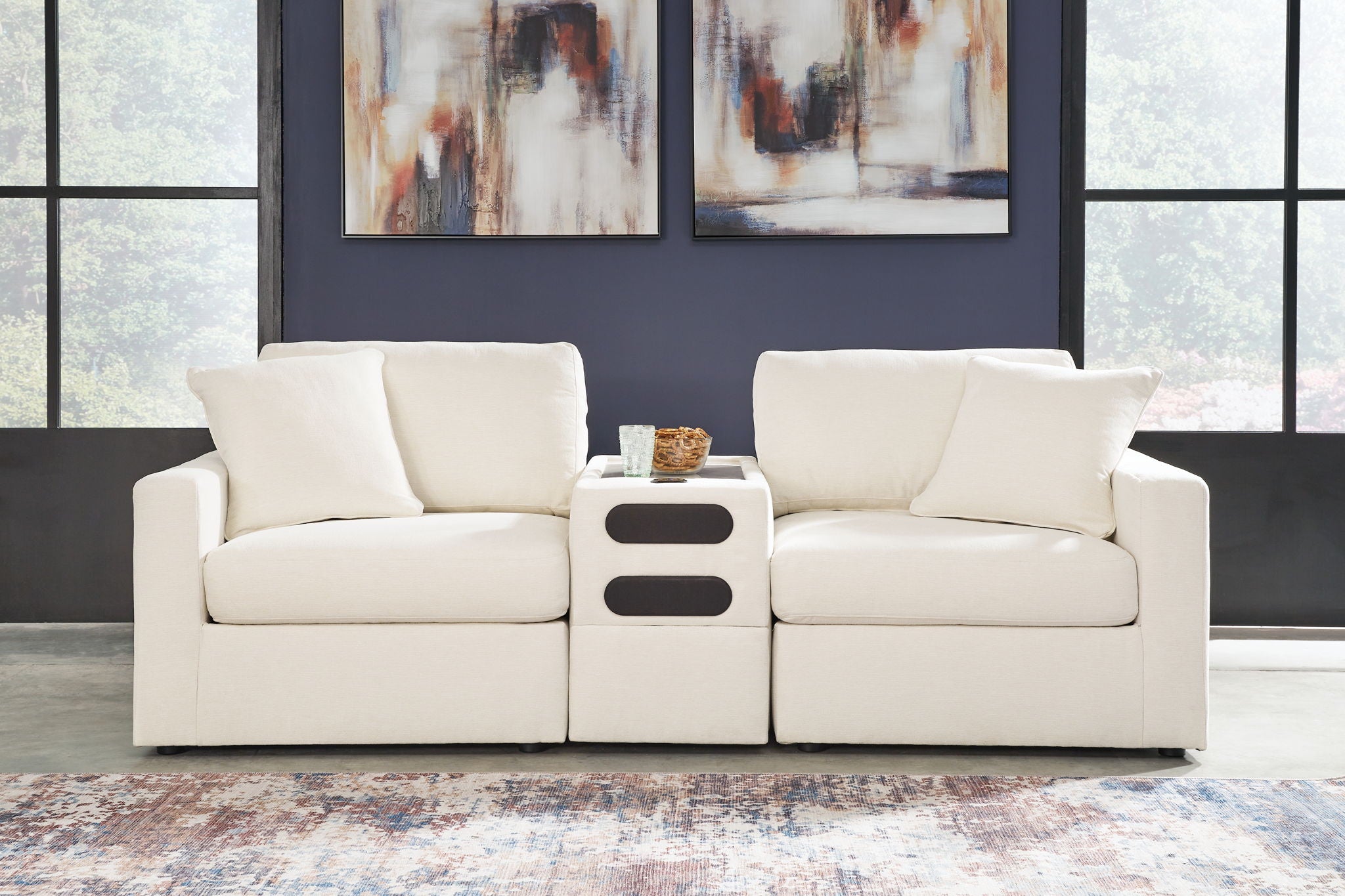 Modmax - Oyster - Sectional - Urban Living Furniture (Los Angeles, CA)