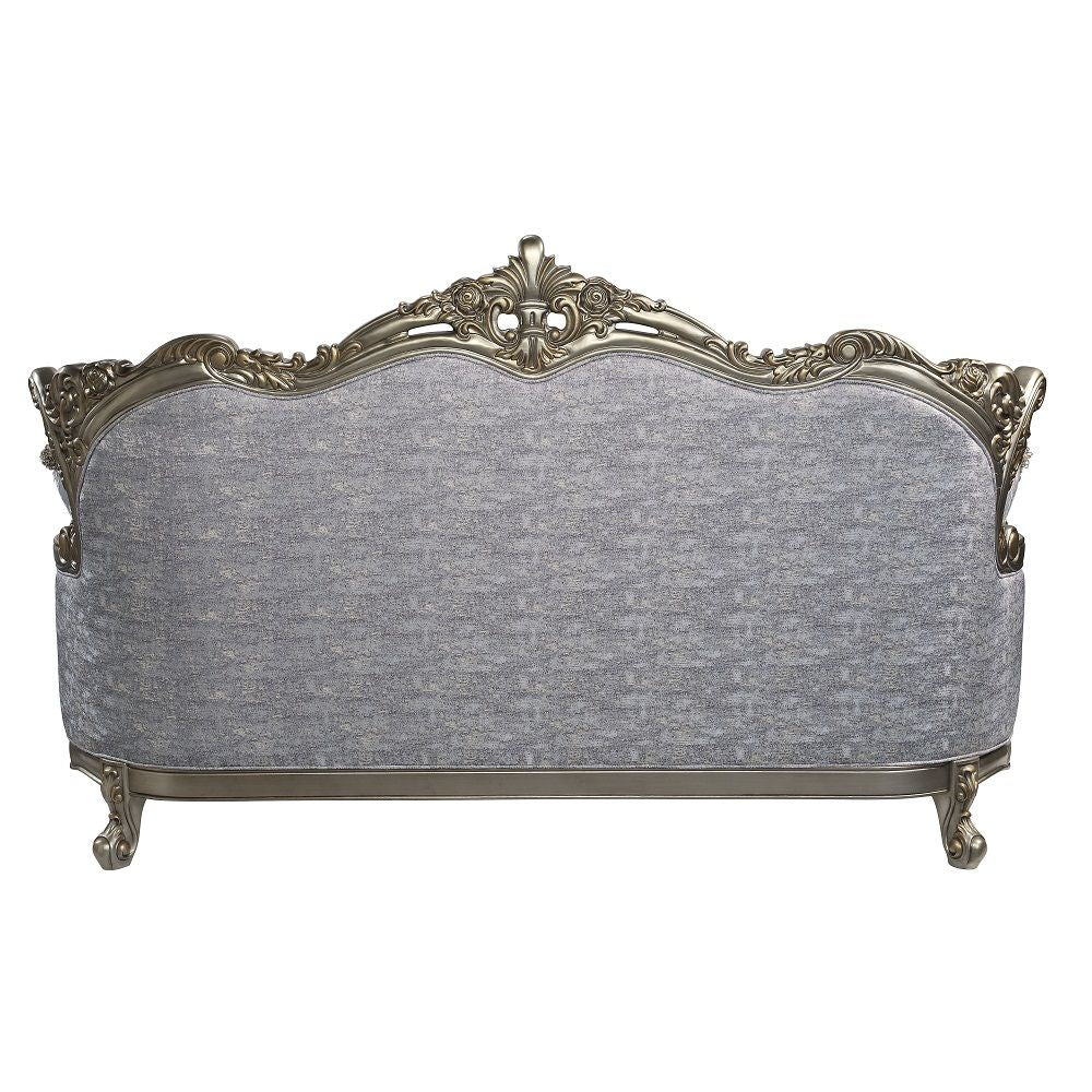Miliani - Sofa With 5 Pillows - Fabric & Antique Bronze - Urban Living Furniture (Los Angeles, CA)