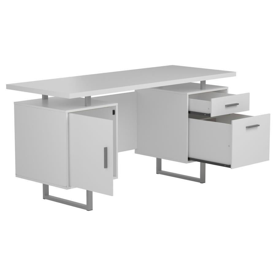 Lawtey - 2-Drawer Computer Desk - Urban Living Furniture (Los Angeles, CA)