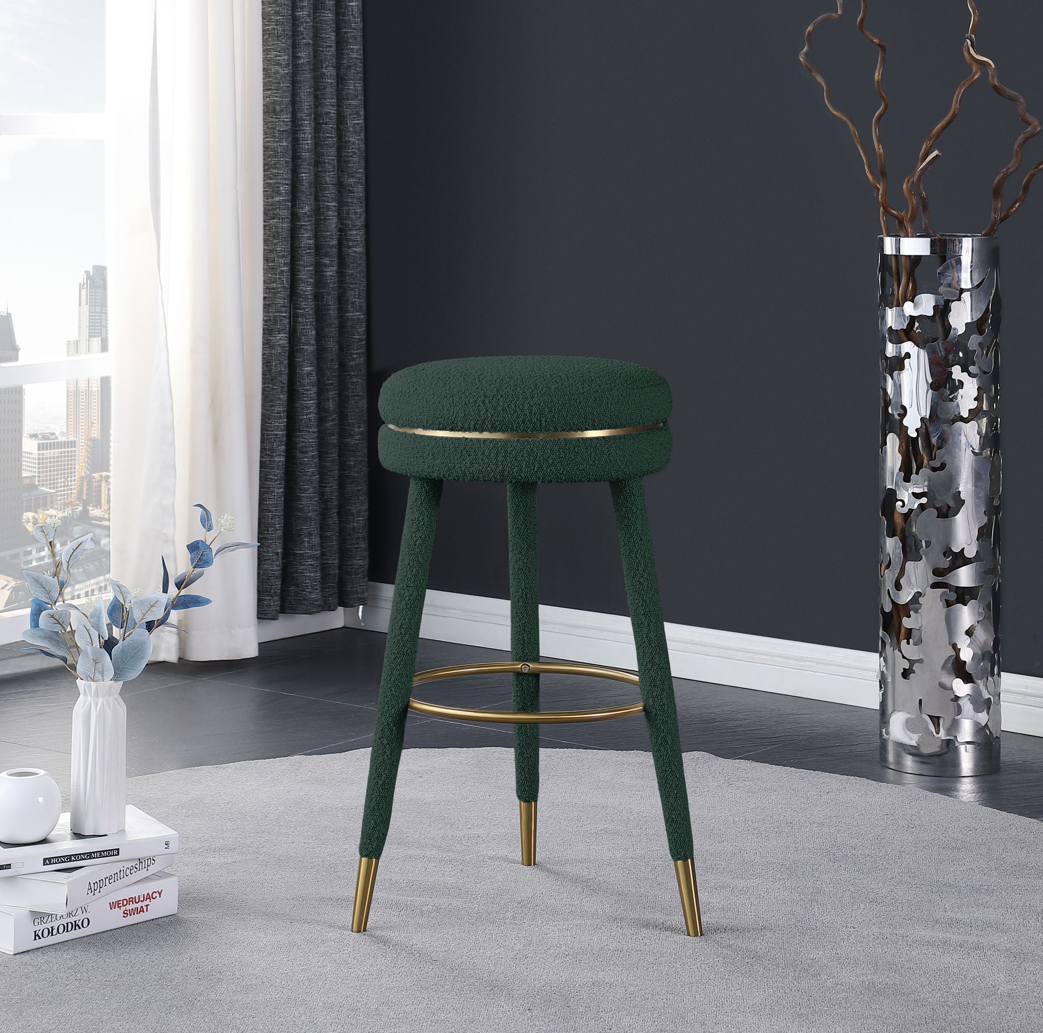Coral - Bar Stool - Green - Urban Living Furniture (Los Angeles, CA)