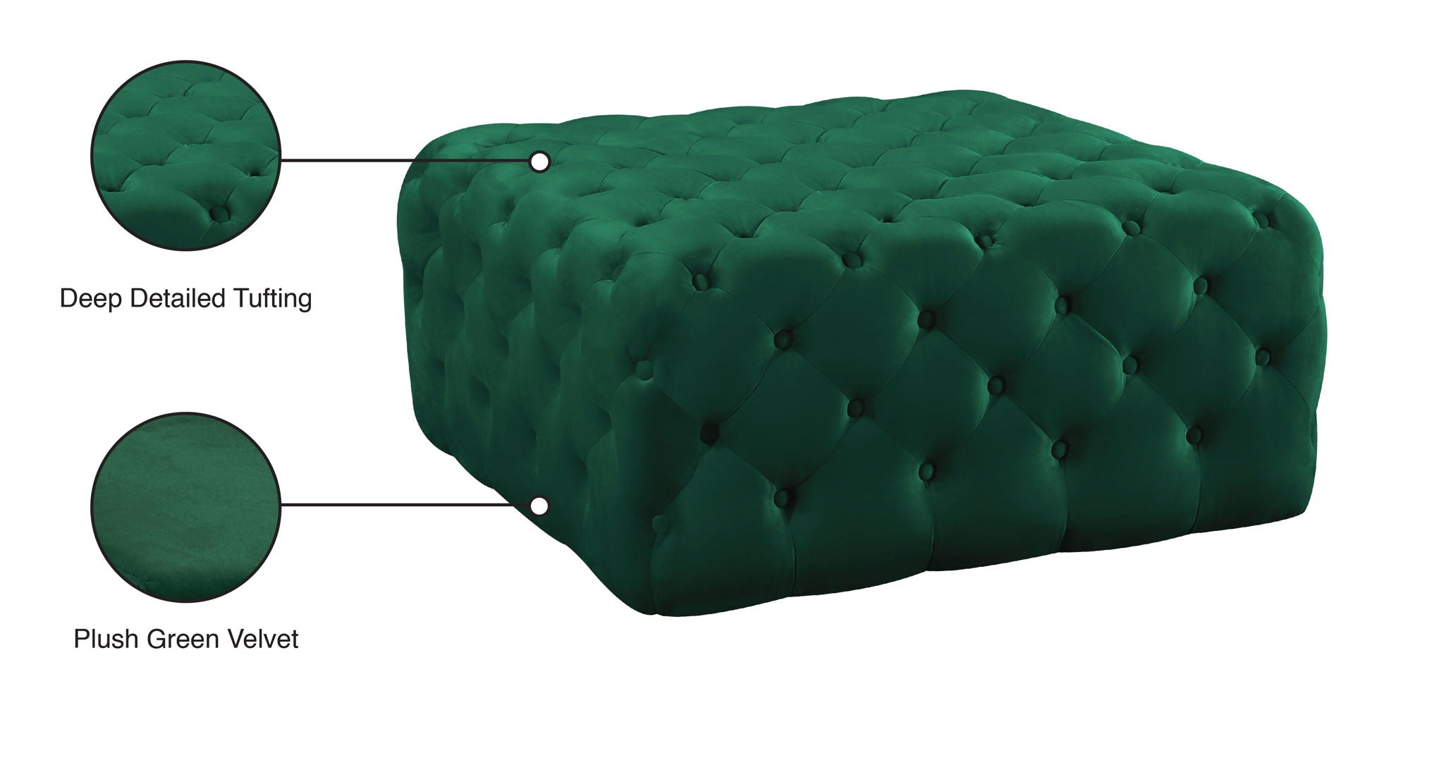 Ariel - Bench Ottoman - Urban Living Furniture (Los Angeles, CA)