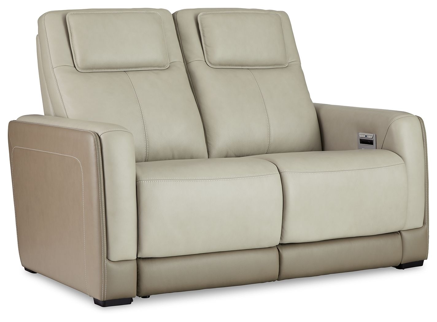 Battleville - Almond - PWR REC Loveseat/Adj Headrest - Urban Living Furniture (Los Angeles, CA)