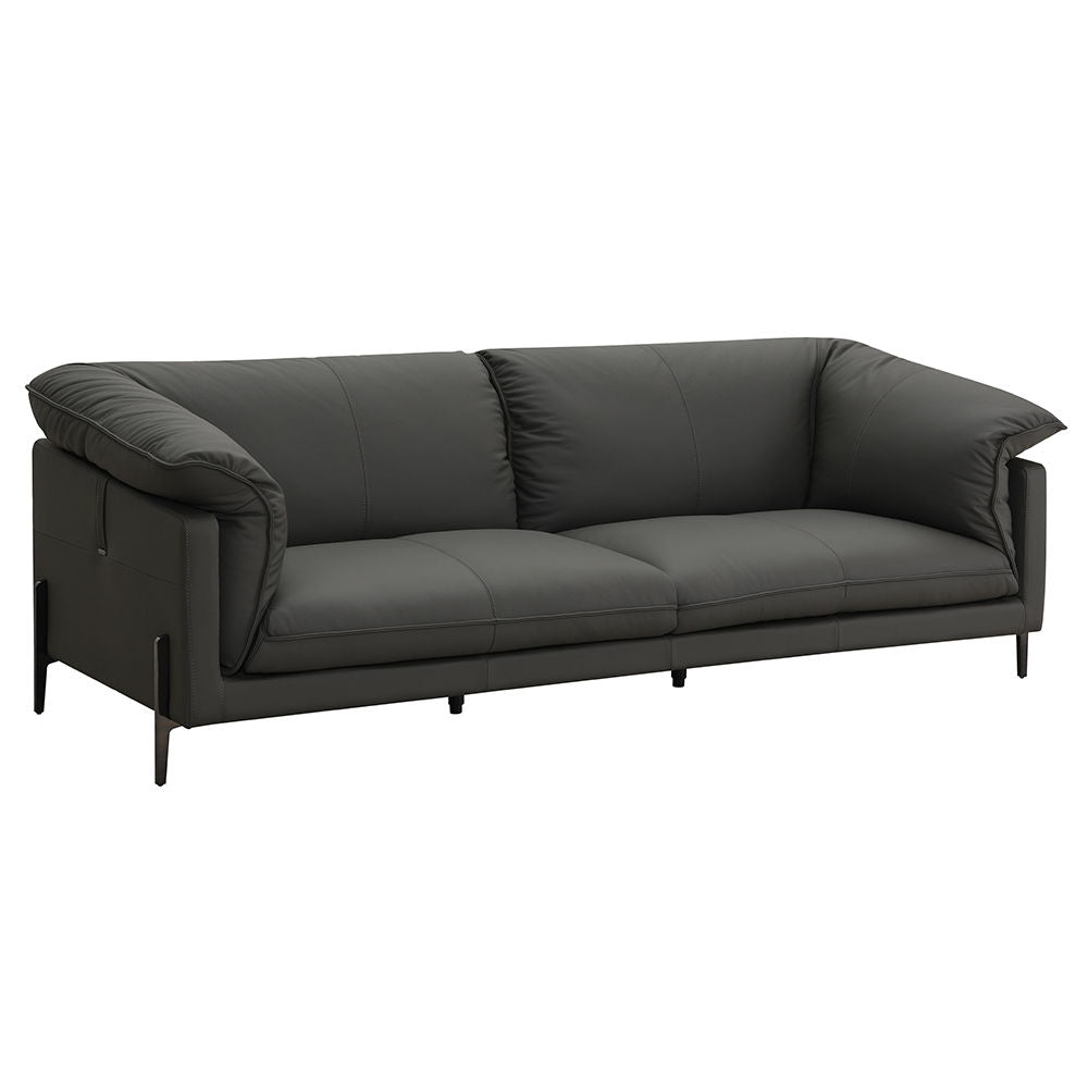 Tadi - Loveseat - Black Top Grain Leather - Urban Living Furniture (Los Angeles, CA)