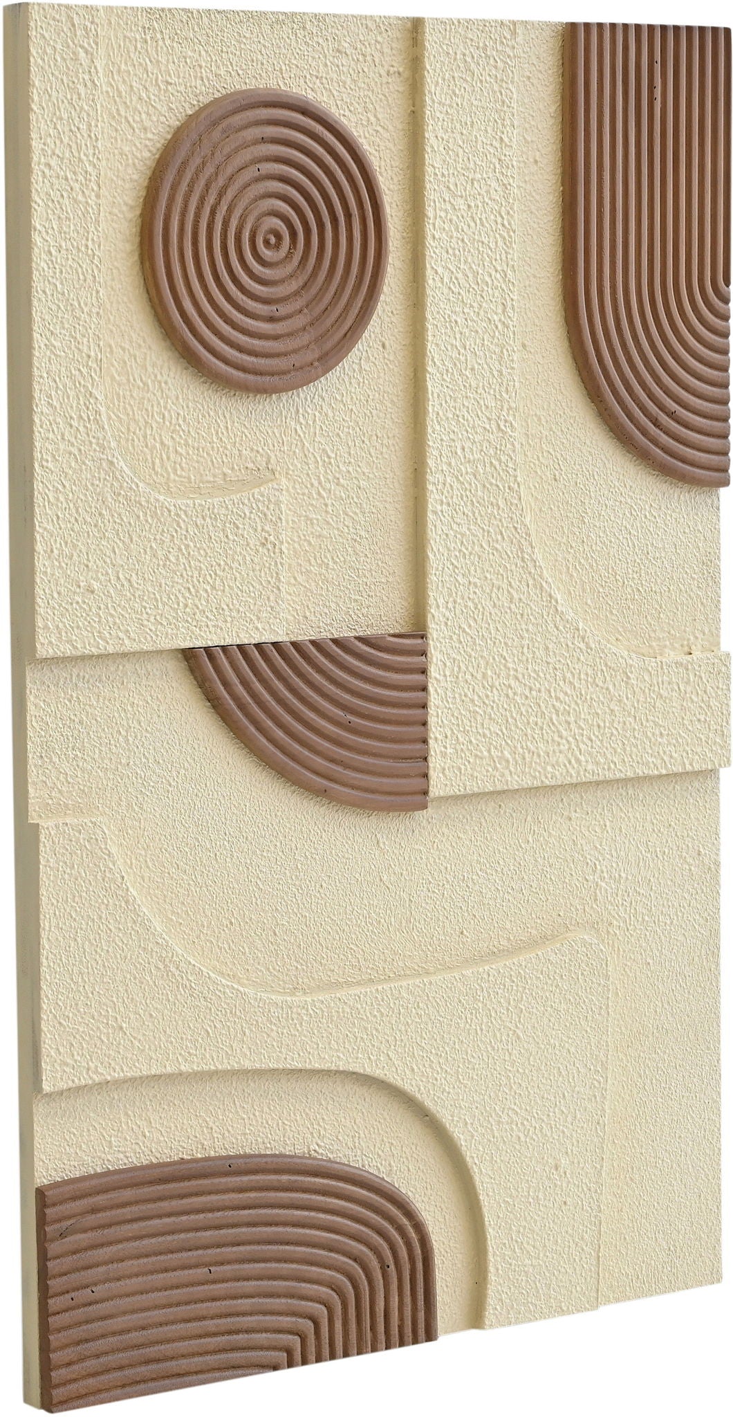 Element - Mango Wood 4 Piece Wall Art